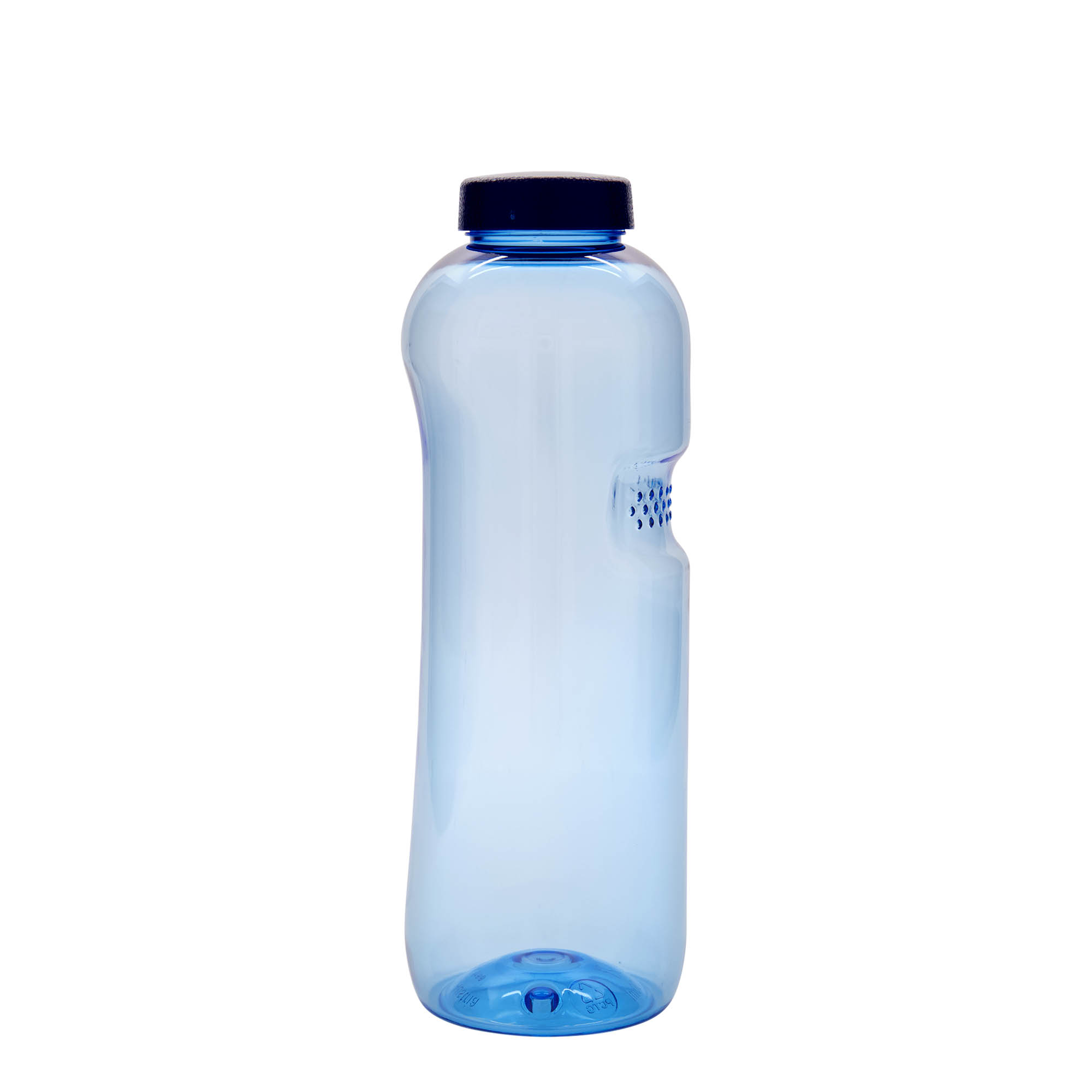 1.000 ml bottiglia da bere in PET 'Kavodrink', plastica, blu
