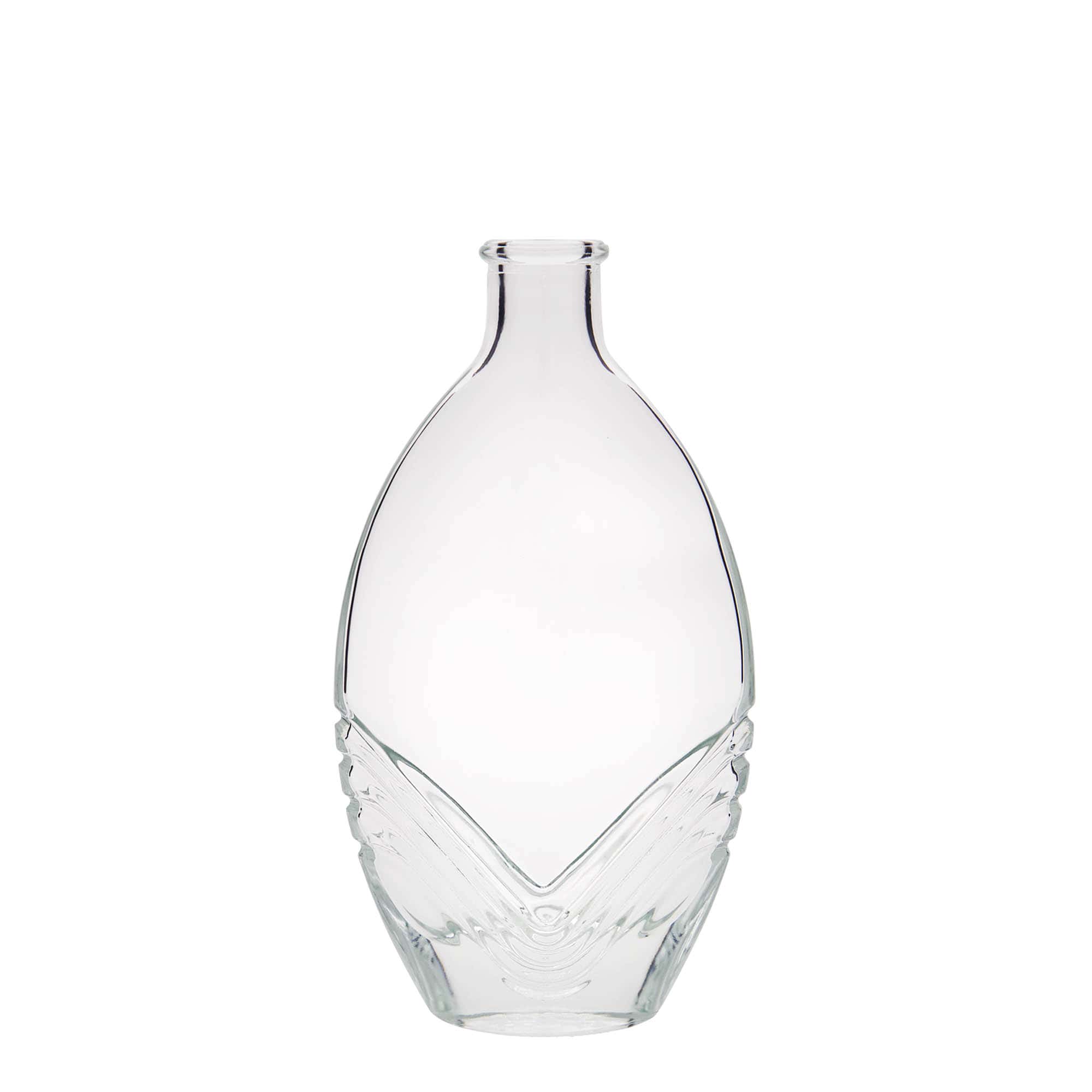 200 ml Bottiglia di vetro 'Florence', ovale, imboccatura: fascetta 200 ml Bottiglia di vetro 'Florence', ovale, imboccatura: fascetta