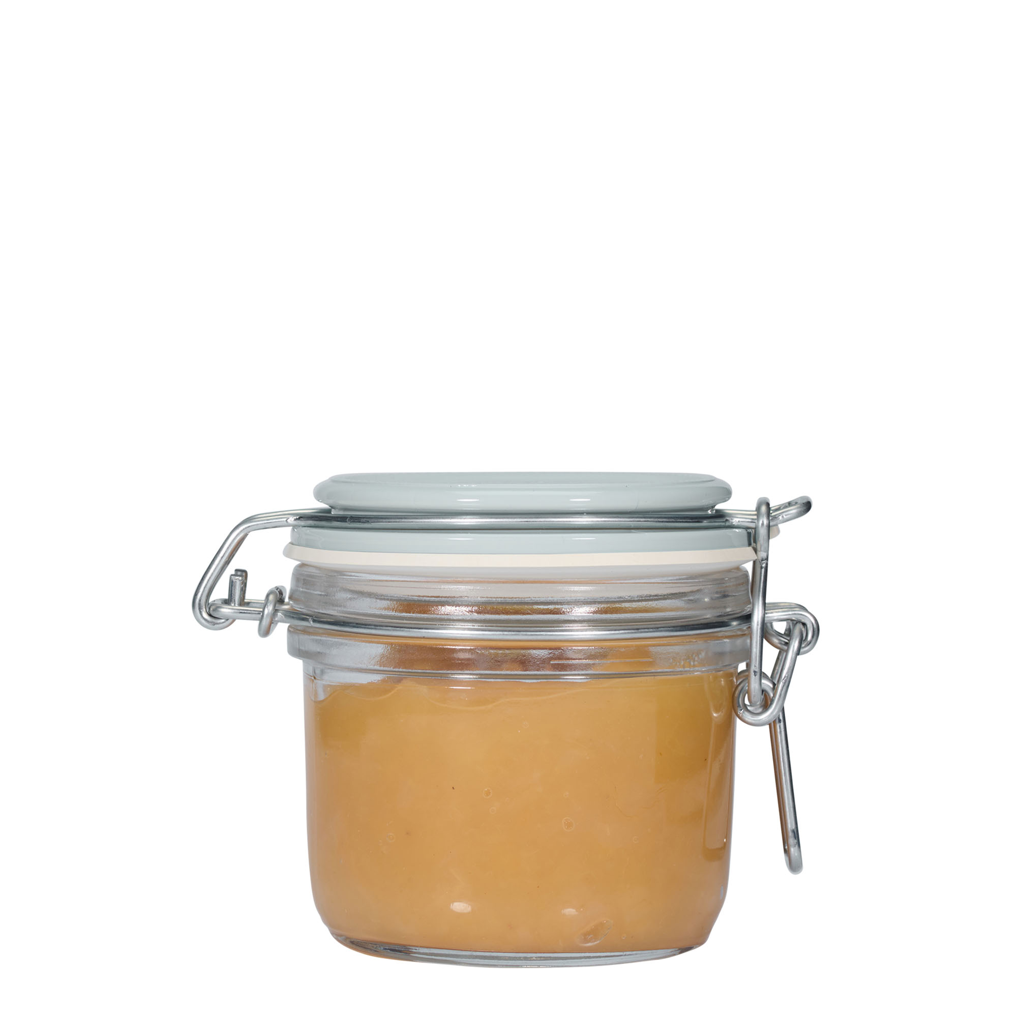 Barattolo con chiusura a leva da 200 ml 'Fido', blu, bocca: chiusura a leva