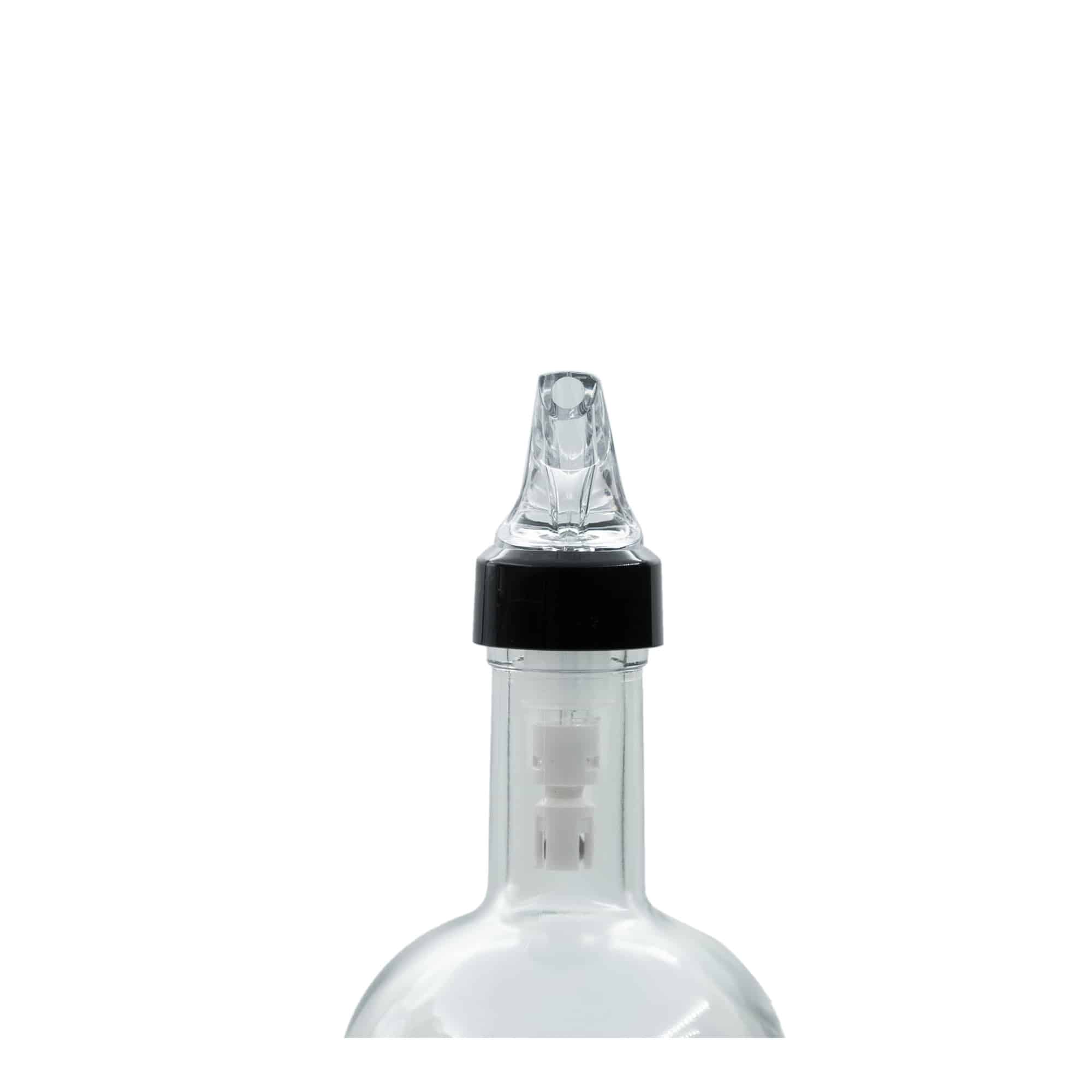 Dosatore 'Auto Pour' 4 cl, plastica PE, trasparente
