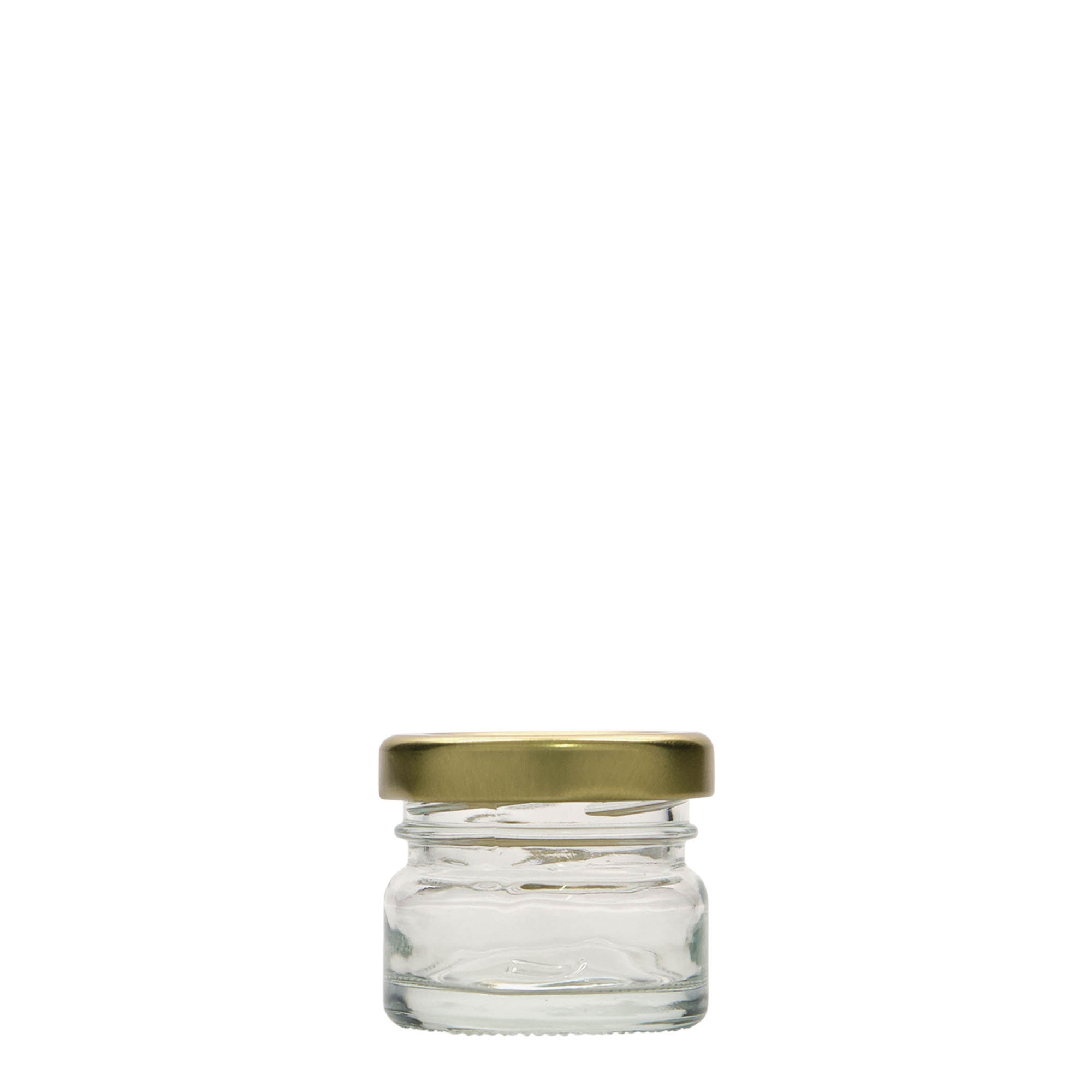 30 ml bottiglia rotonda piatta, bocca: Twist-Off (TO 43)