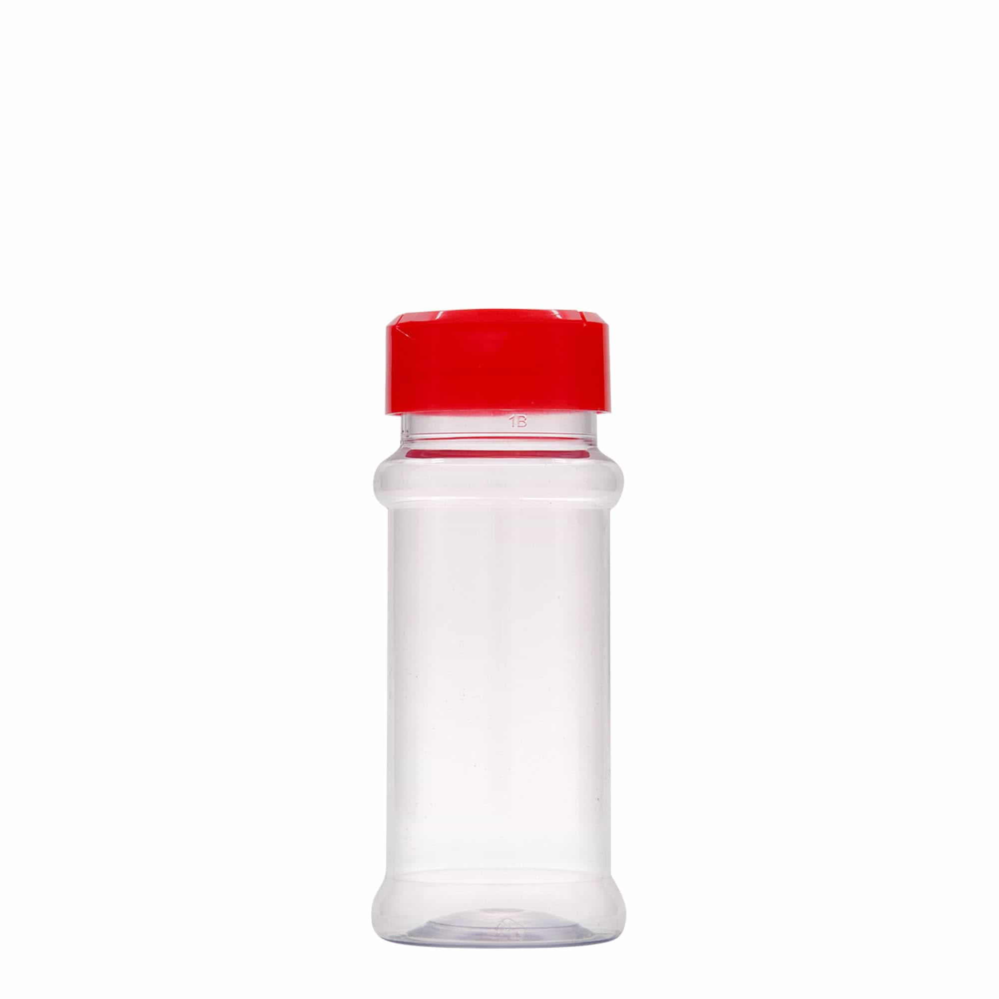 100 ml barattolo per spezie in PET, plastica, bocca: 38/400