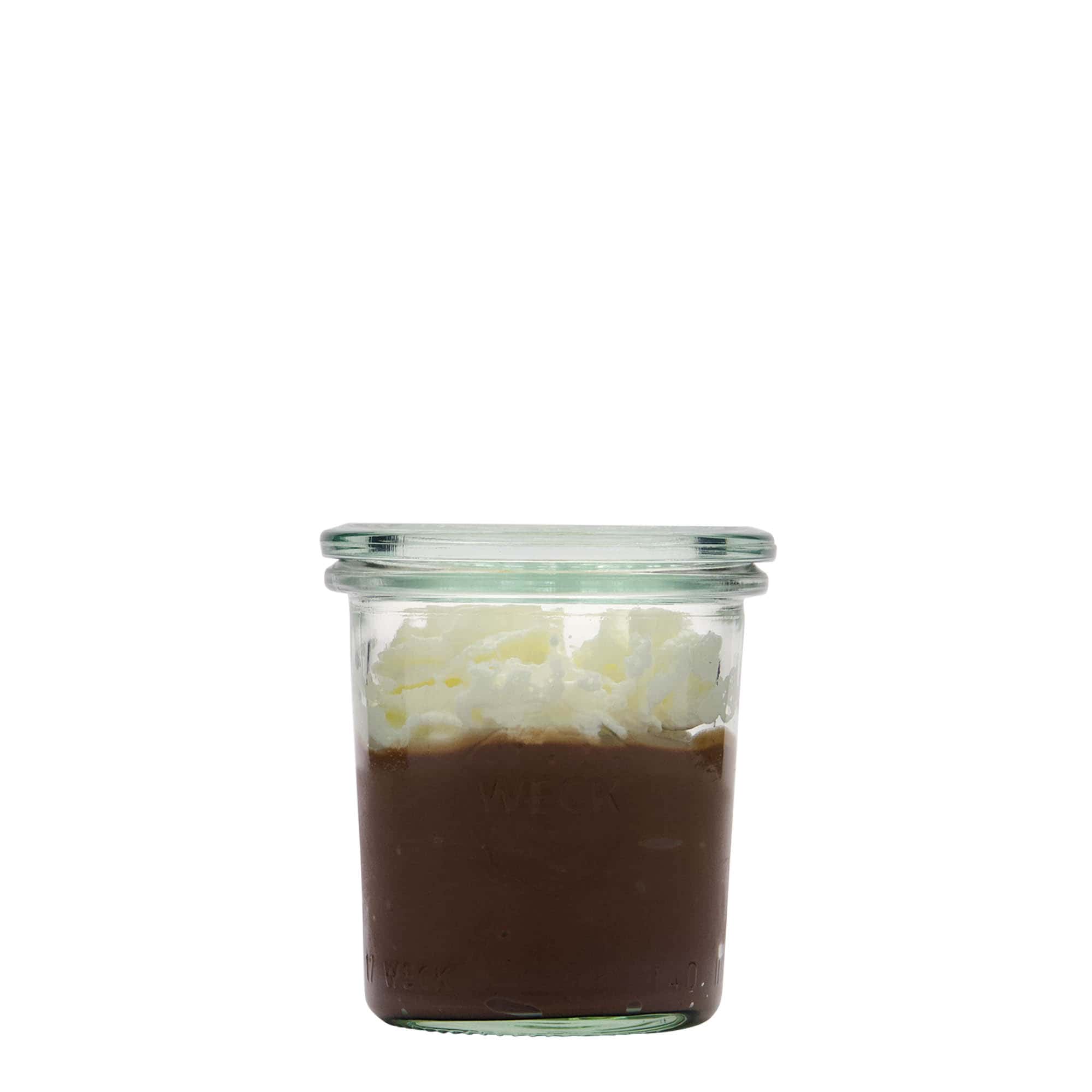 140 ml vaso WECK a bocca larga, bordo tondo