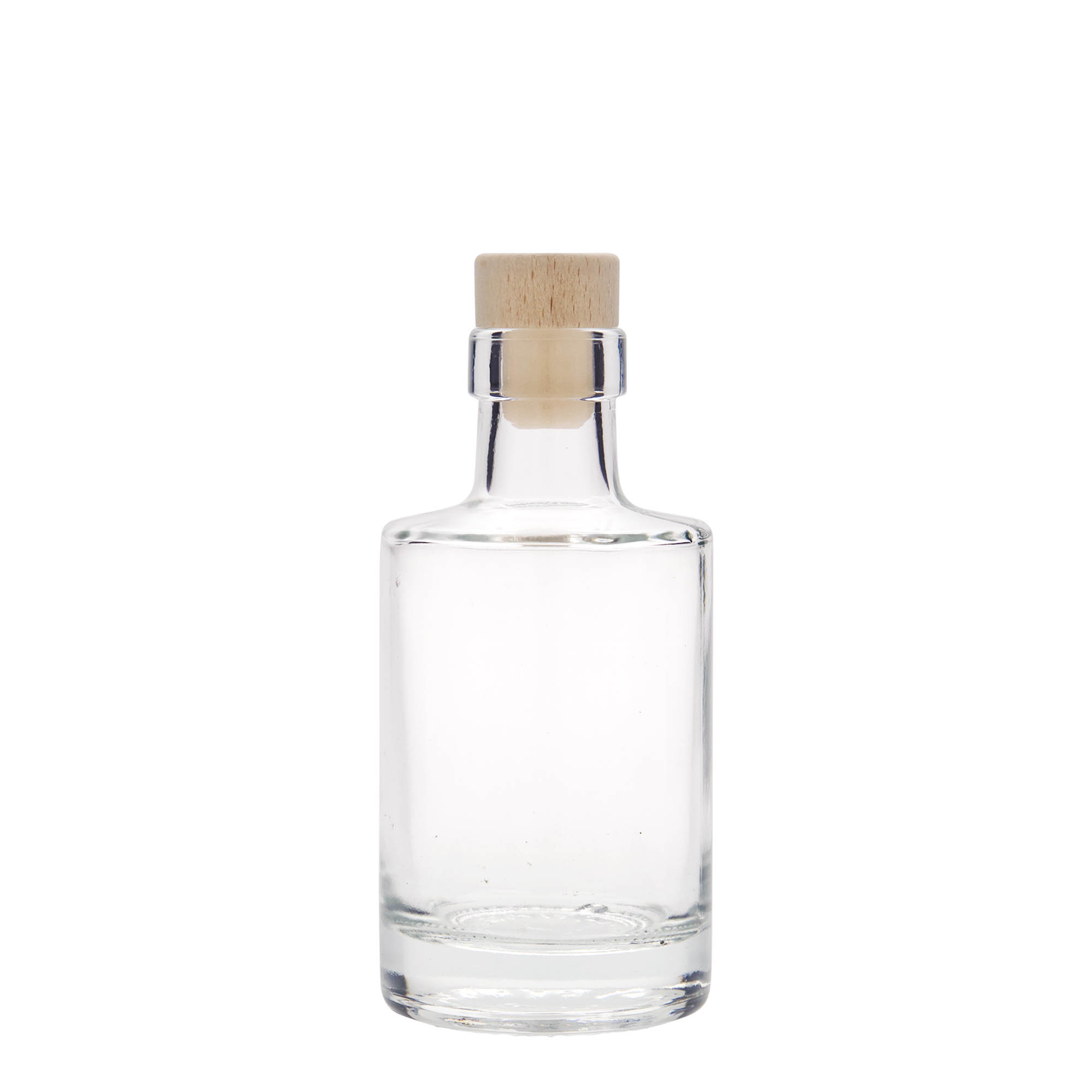 Bottiglia di vetro da 200 ml 'Aventura', bocca: sughero Bottiglia di vetro da 200 ml 'Aventura', bocca: sughero