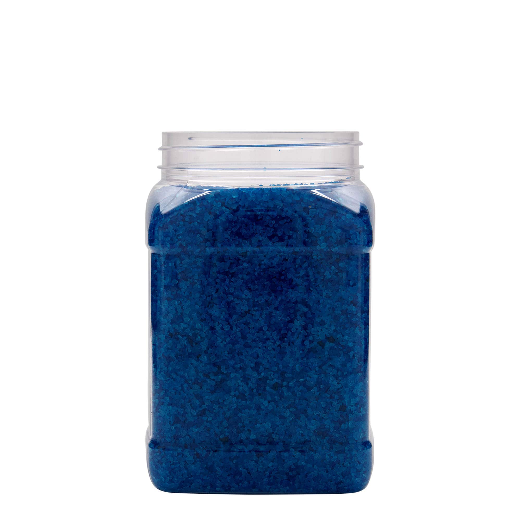 1.500 ml barattolo PET 'Dana', quadrato, plastica, bocca: 100/400