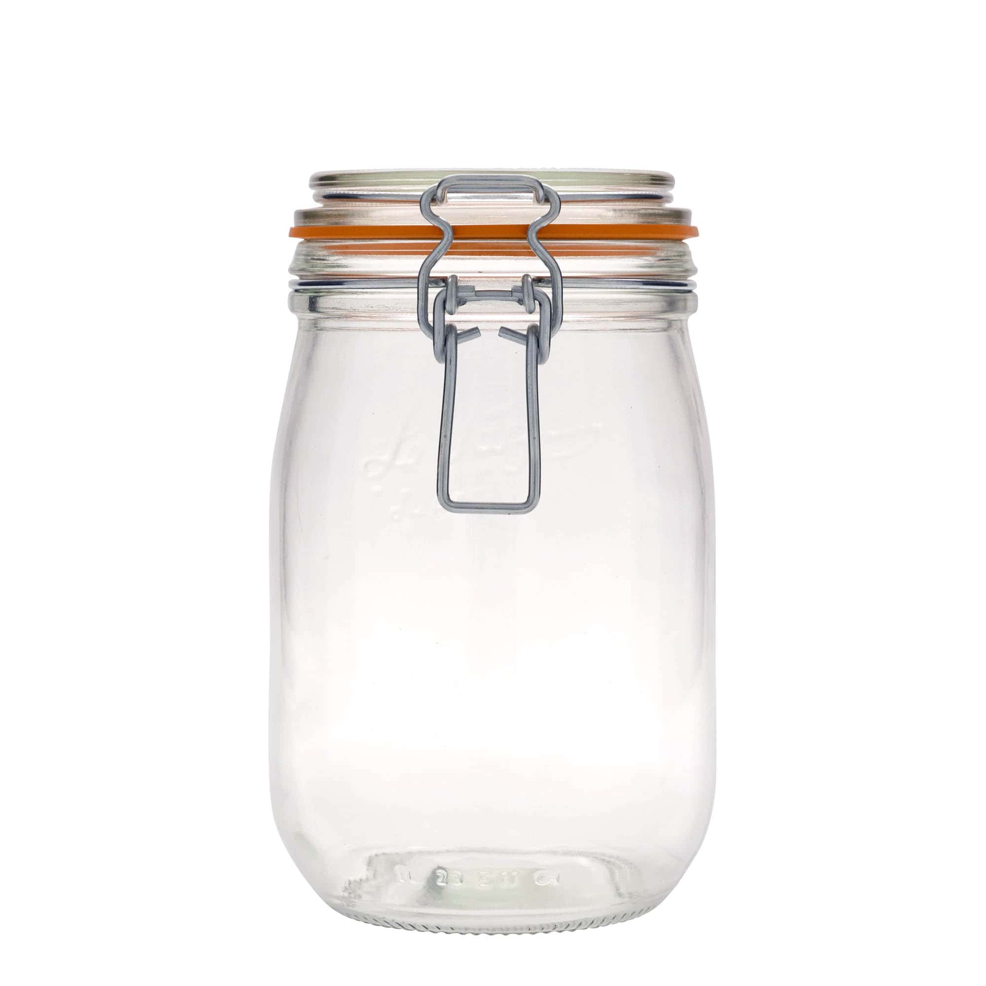 1.000 ml Barattolo ermetico 'Le Parfait Super Bocal', vetro, imboccatura: chiusura meccanica