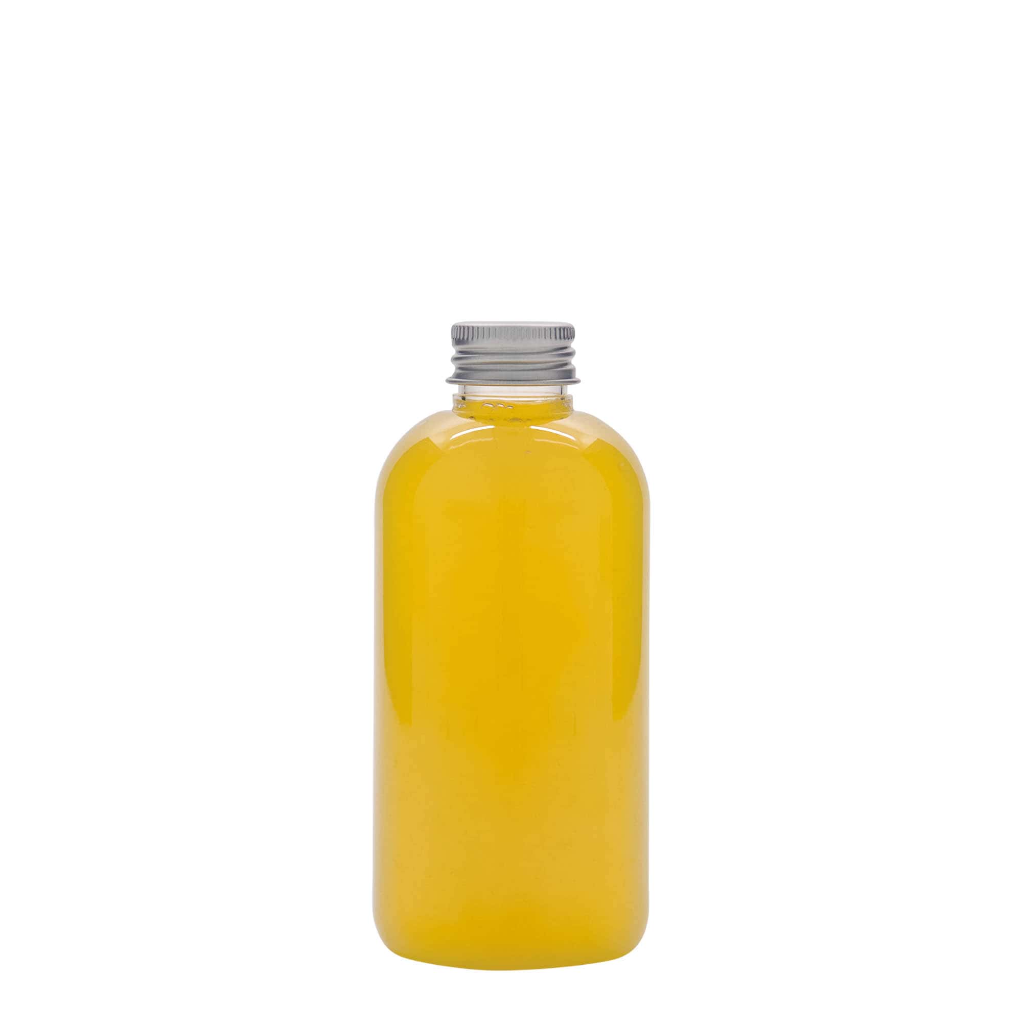 Bottiglia PET da 200 ml 'Boston', plastica, bocca: 24/410