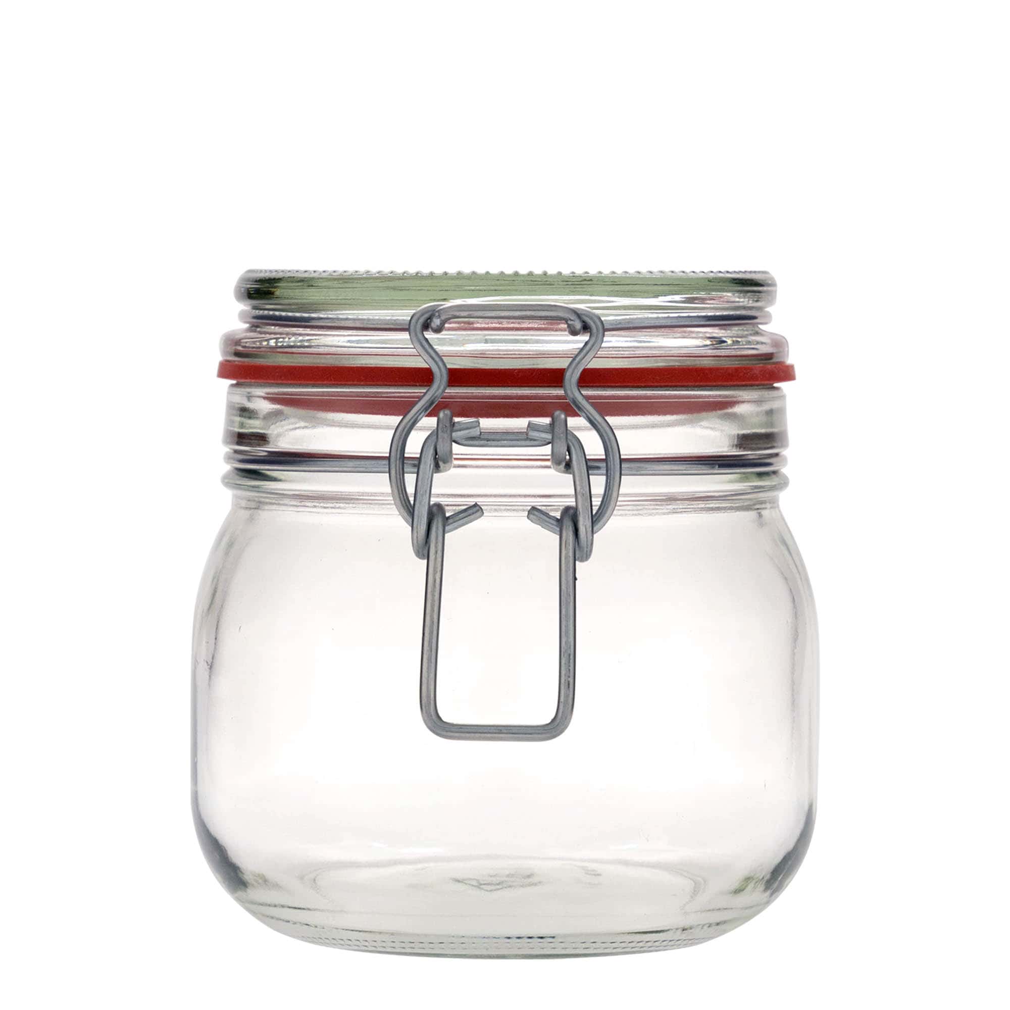 Barattolo con chiusura a filo da 634 ml, bocca: chiusura a filo Barattolo con chiusura a filo da 634 ml, bocca: chiusura a filo