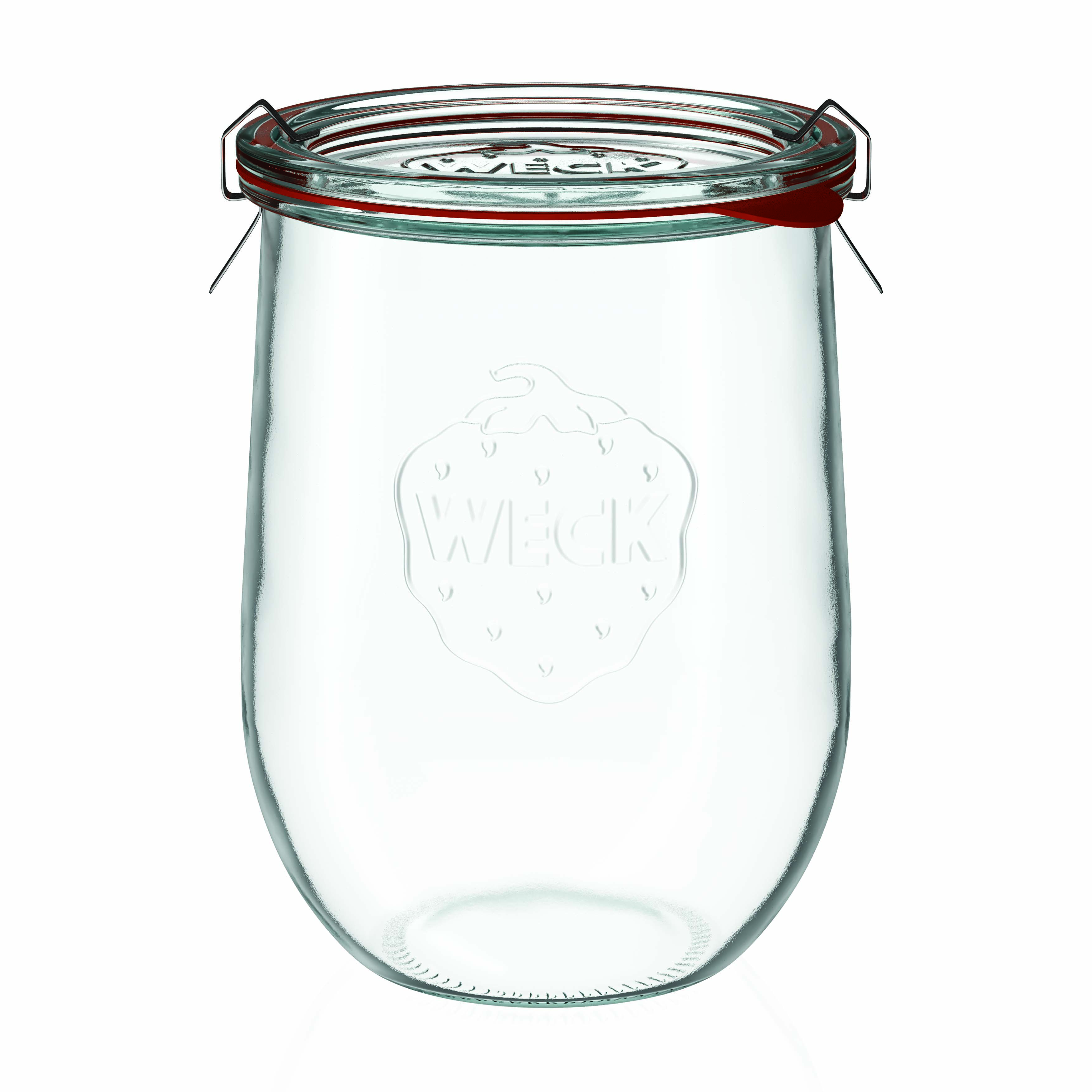 1.050 ml Vaso WECK a tulipano #, bocca: bordo tondo