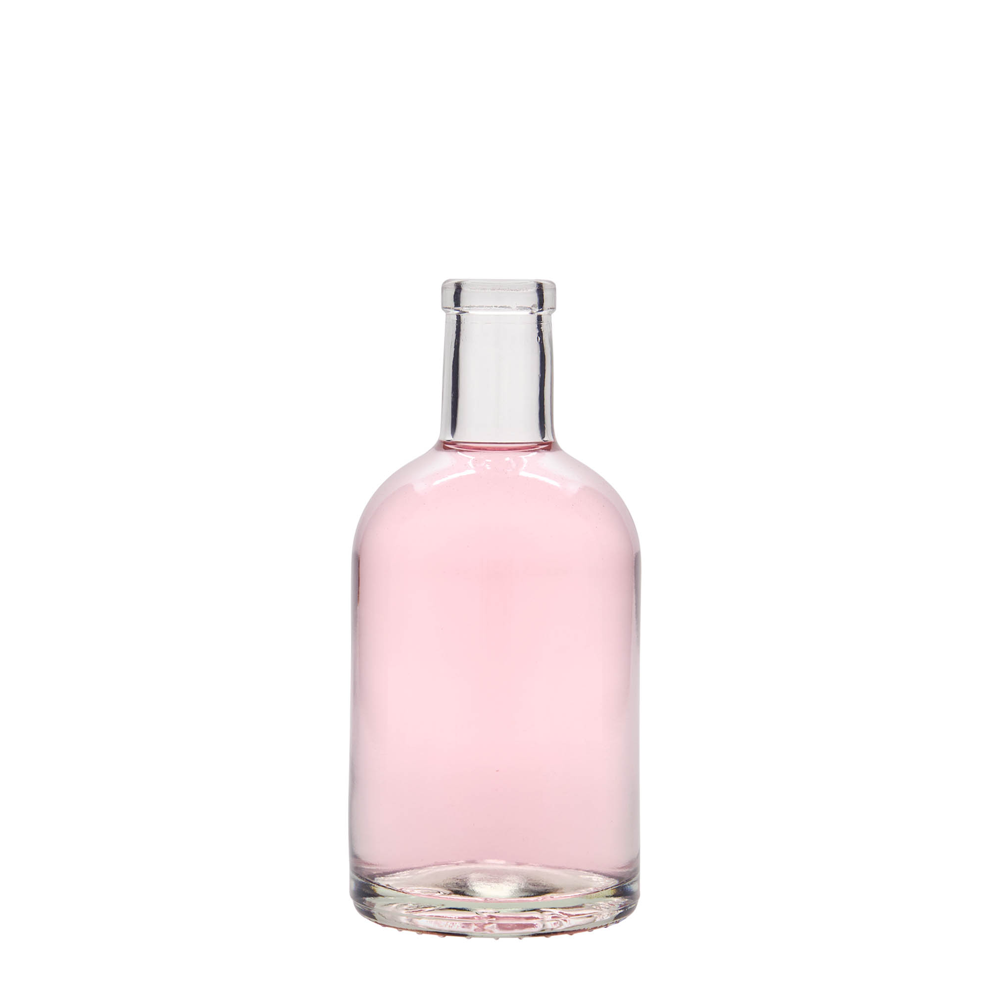 Bottiglia di vetro da 250 ml 'First Class', bocca: sughero Bottiglia di vetro da 250 ml 'First Class', bocca: sughero