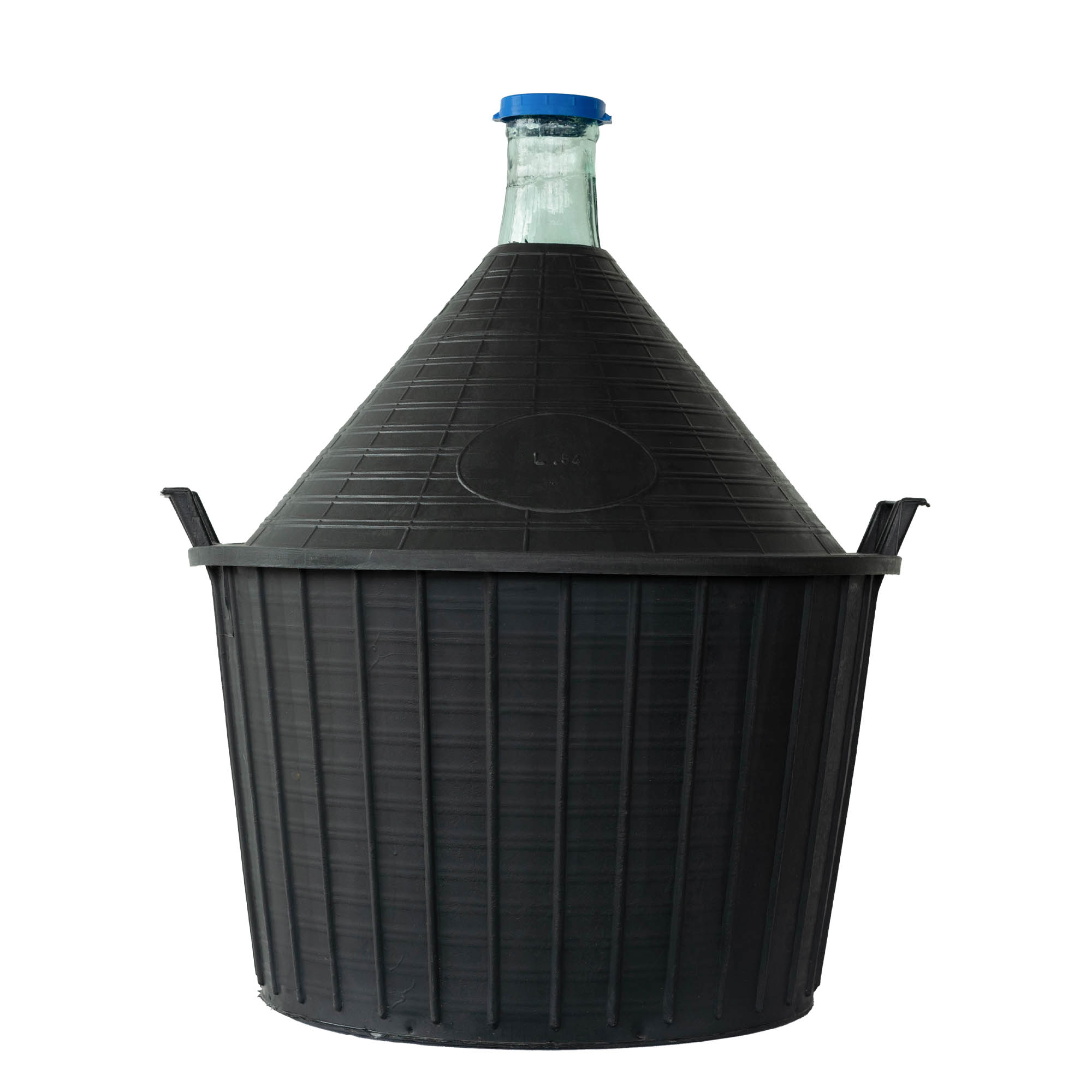 54 l Bombola a collo stretto, vetro, bocca: coperchio a calotta 54 l Bombola a collo stretto, vetro, bocca: coperchio a calotta