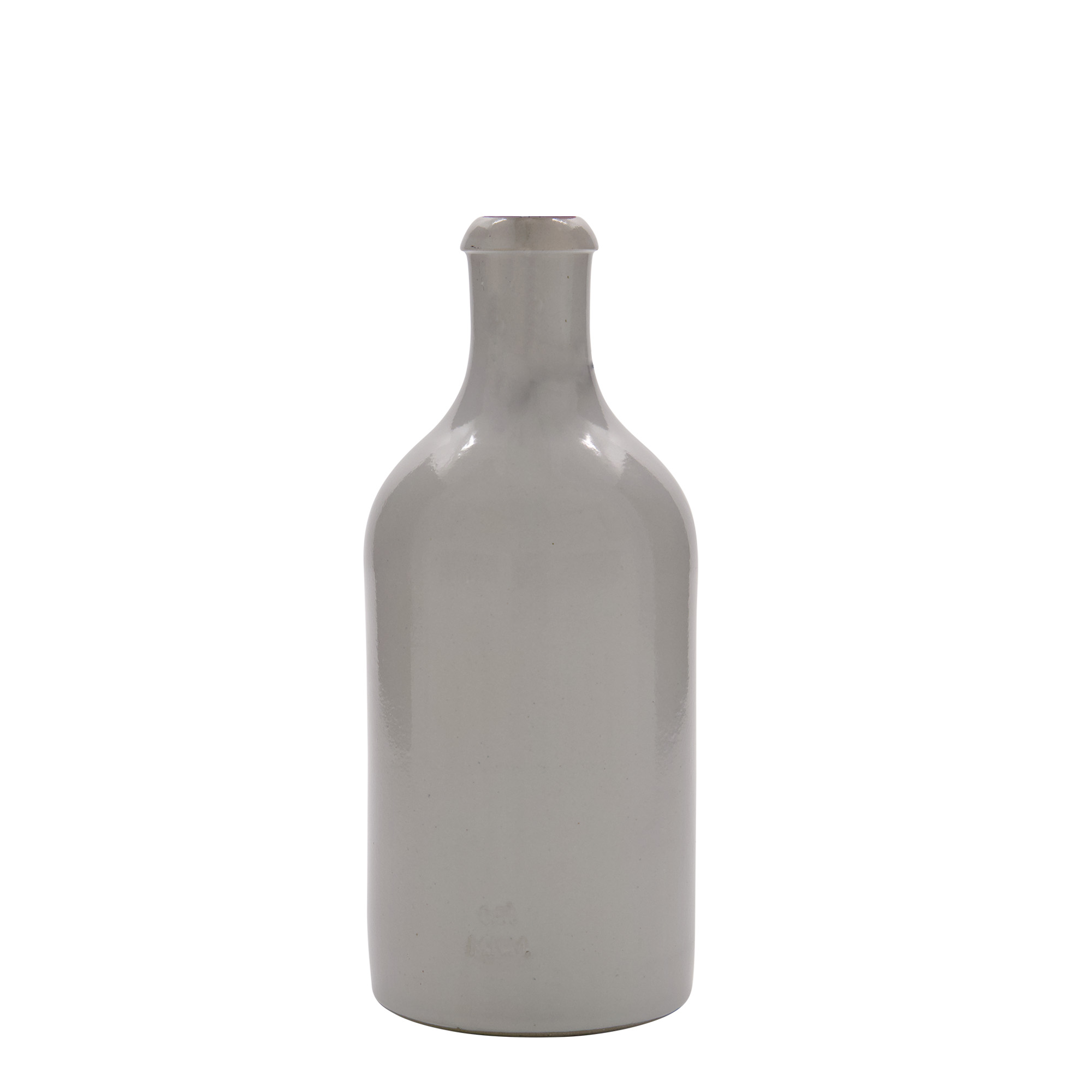 Boccale da 500 ml, gres, bianco, bocca: chiusura a gancio Boccale da 500 ml, gres, bianco, bocca: chiusura a gancio