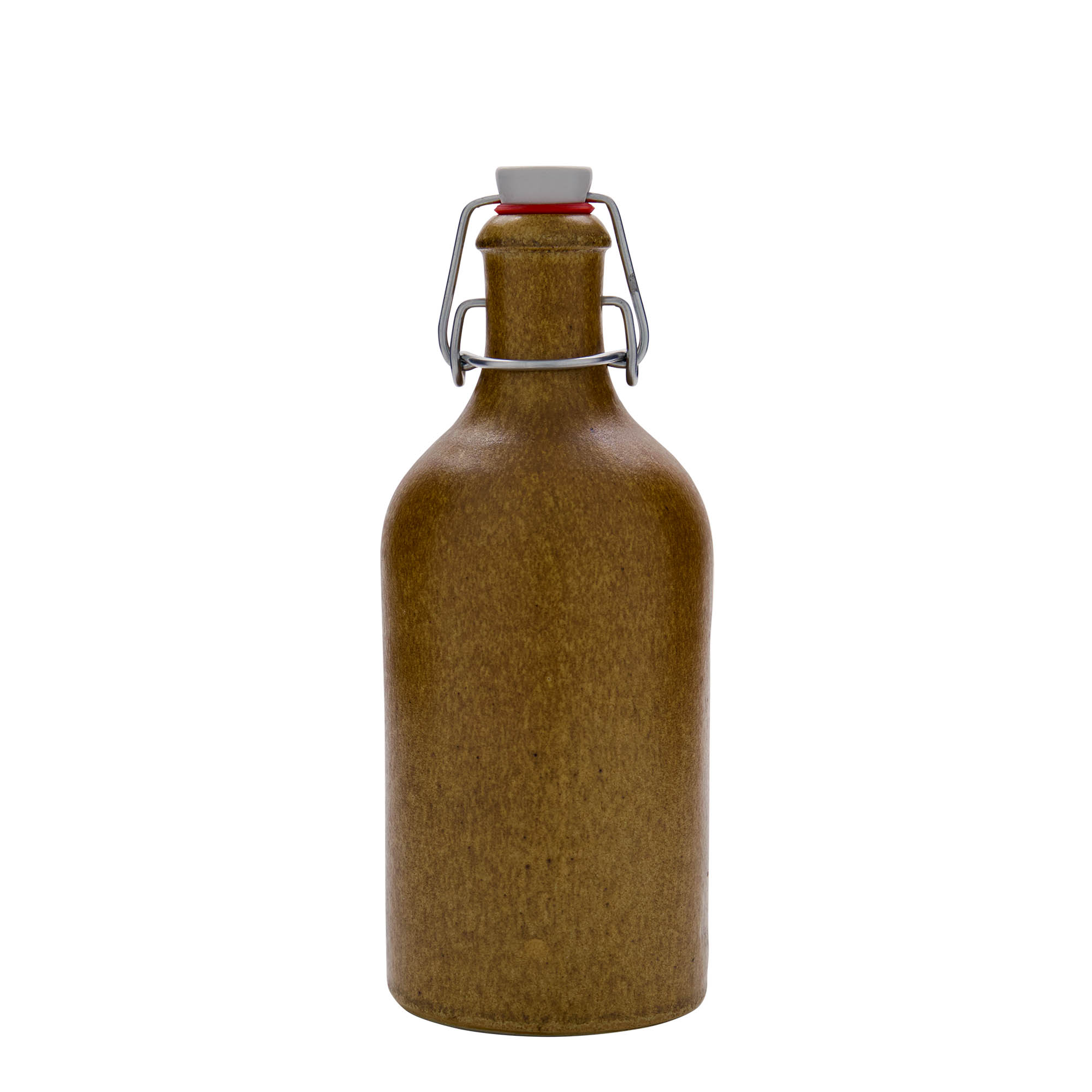Brocca da 500 ml, gres, marrone cristallo, bocca: chiusura a staffa Brocca da 500 ml, gres, marrone cristallo, bocca: chiusura a staffa