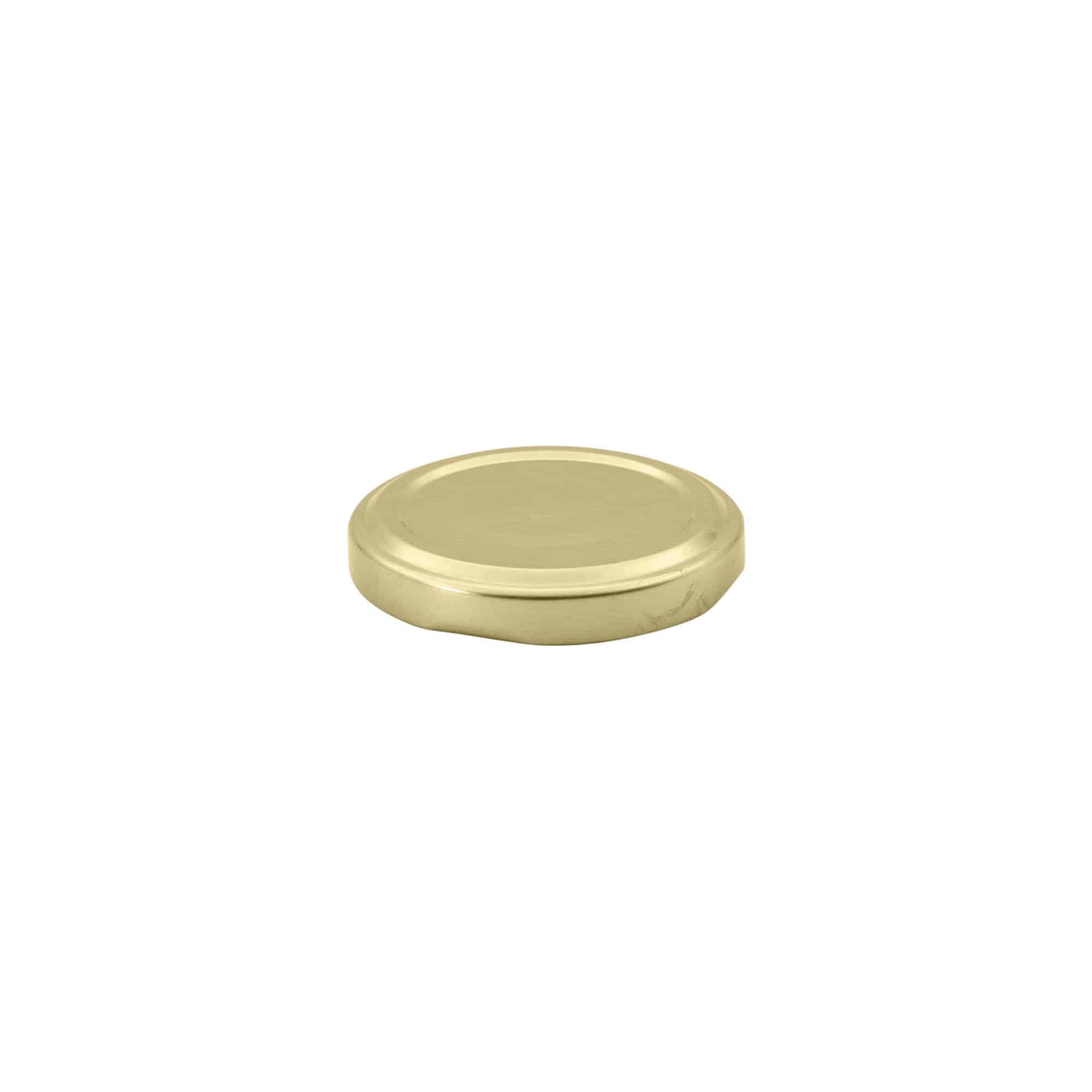 Tappi Twist-Off, lamiera bianca, oro, per bocca: TO 53