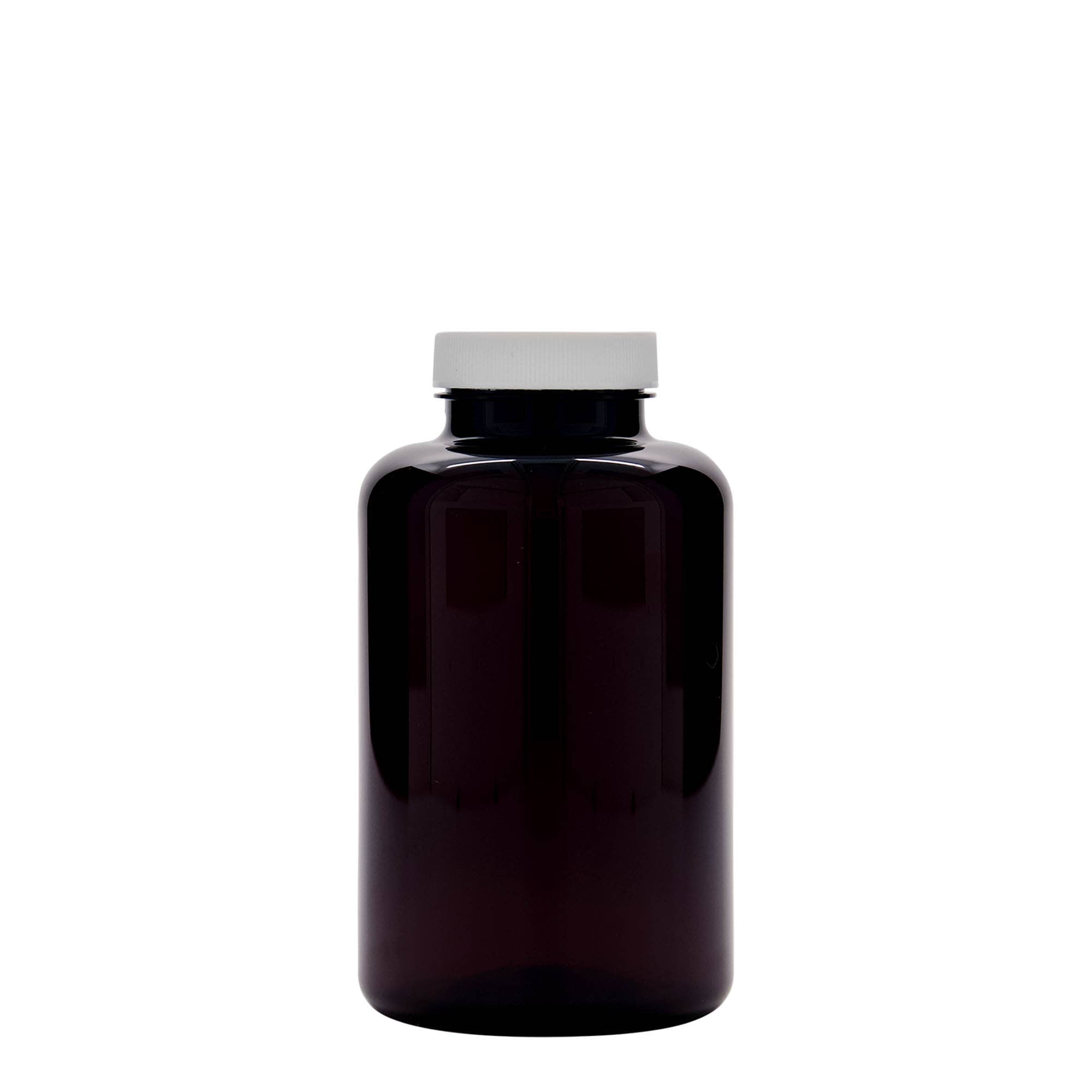 500 ml contenitore PET, plastica, marrone, bocca: 45/400