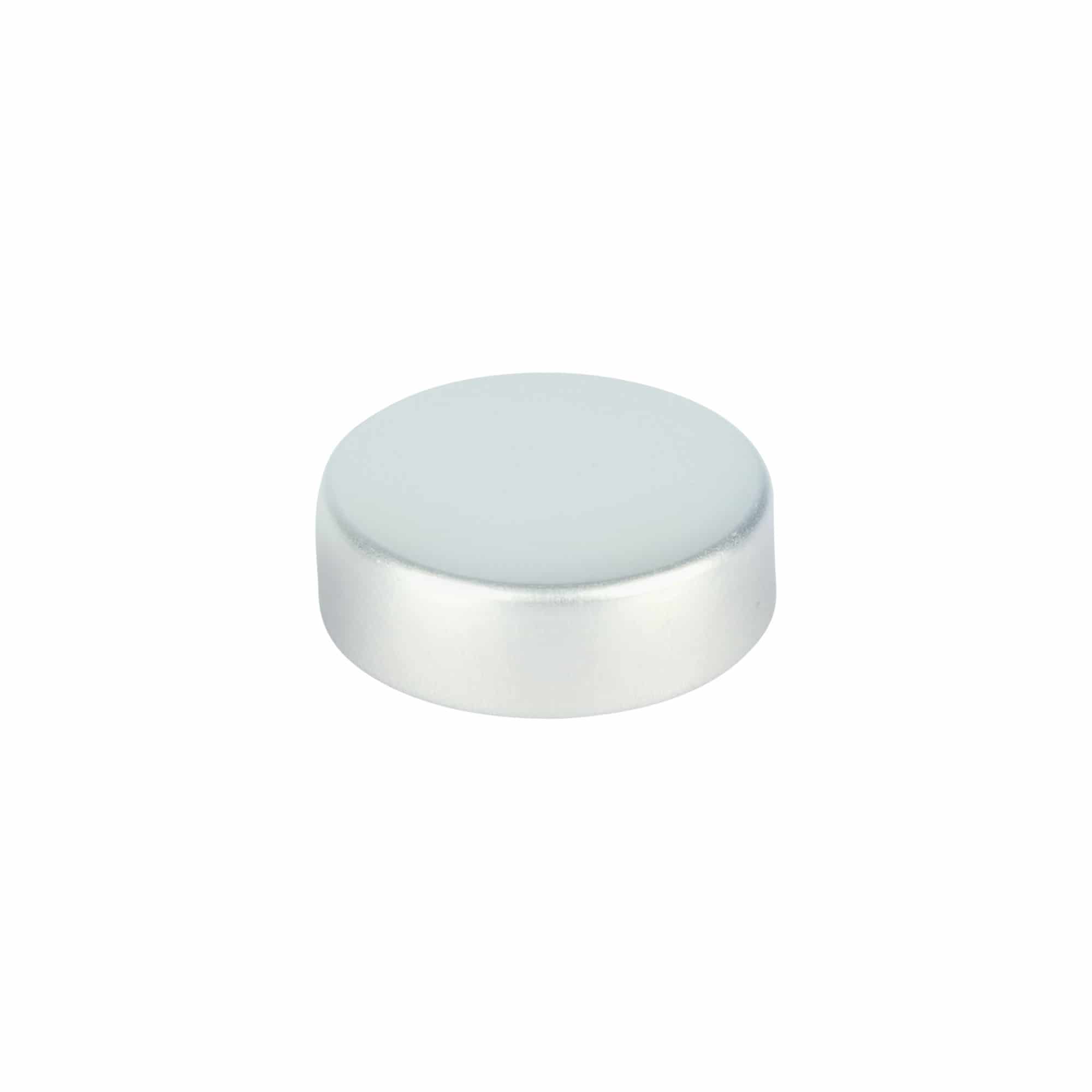 Tappo a vite, metallo, argento, per bocca: GPI 33/400 Tappo a vite, metallo, argento, per bocca: GPI 33/400
