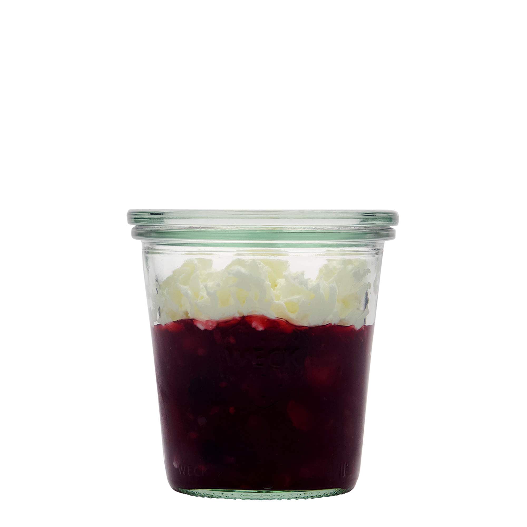 290 ml barattolo WECK a bocca larga, bordo arrotondato