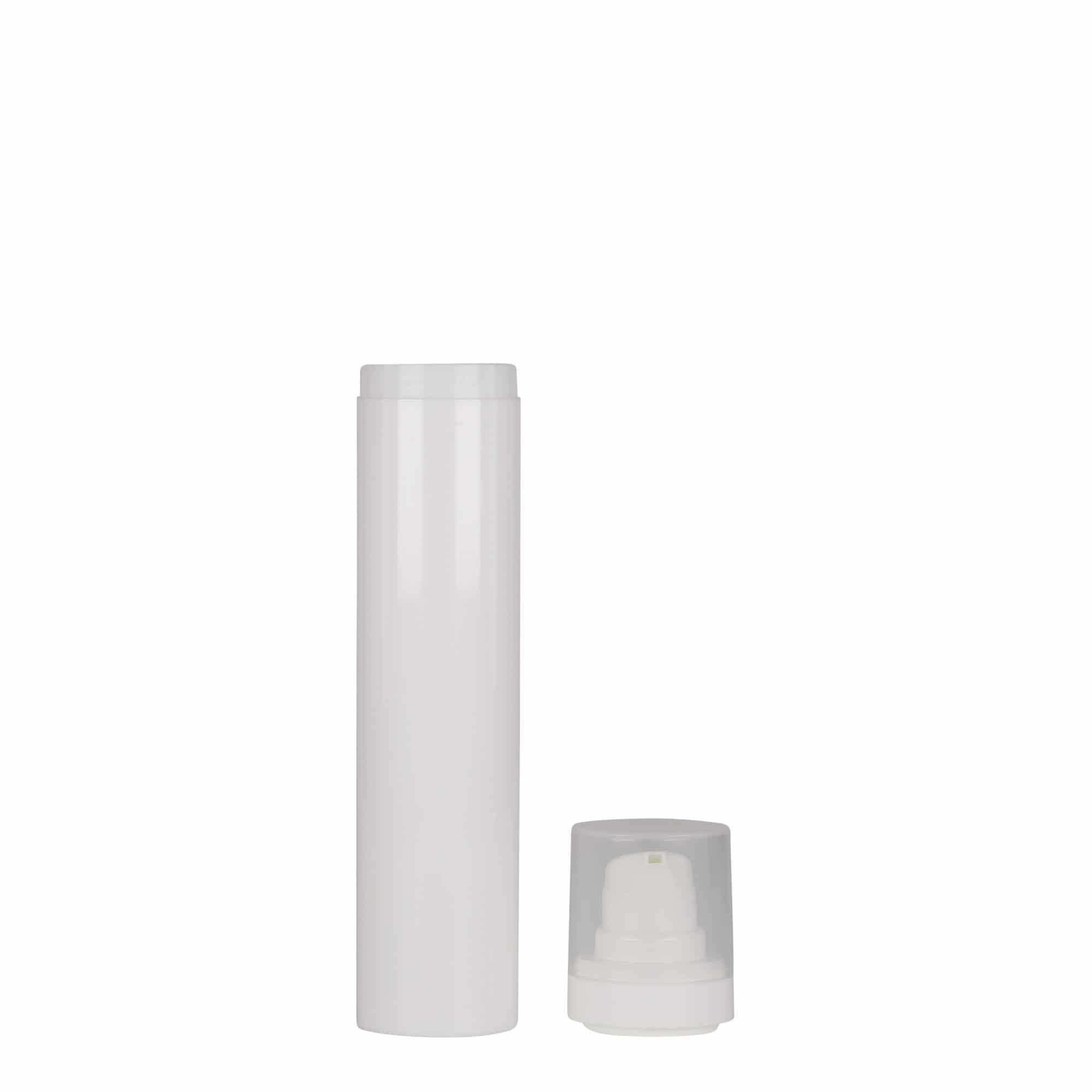 50 ml Flacone Airless 'Micro', plastica PP, bianco