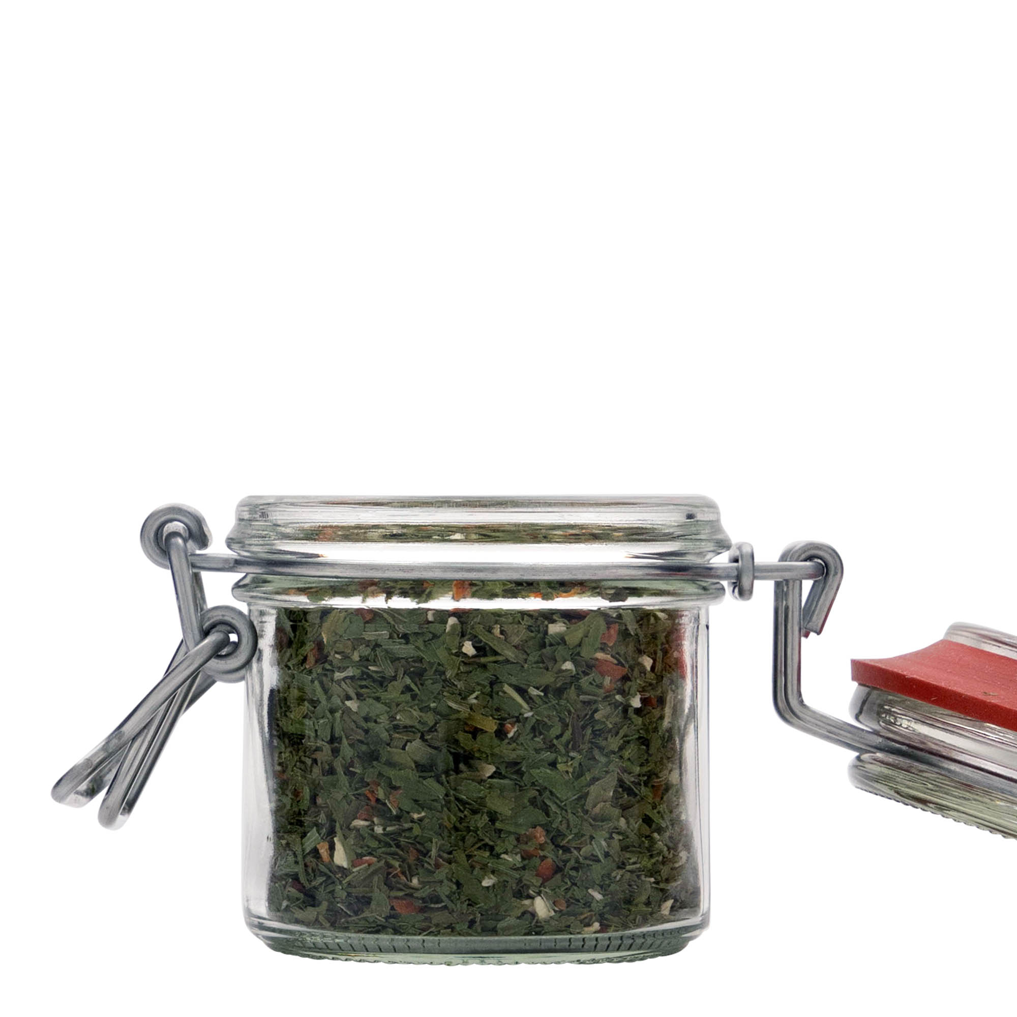 125 ml barattolo con chiusura a leva, bocca: chiusura a leva