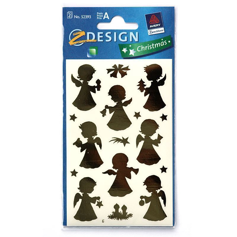 Adesivi Zweckform 'Angelo', carta, oro