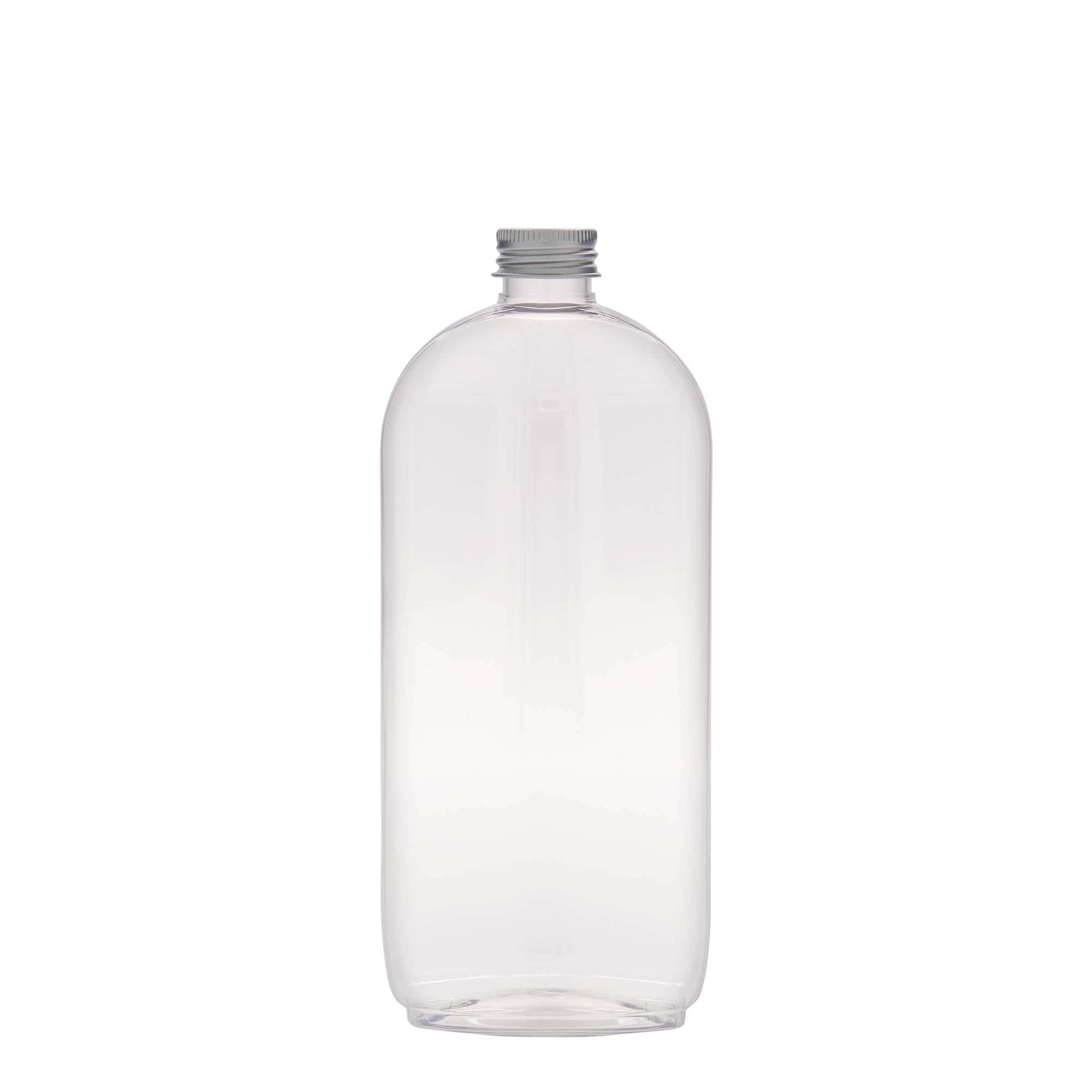 500 ml Bottiglia PET 'Iris', ovale, plastica, imboccatura: 24/410