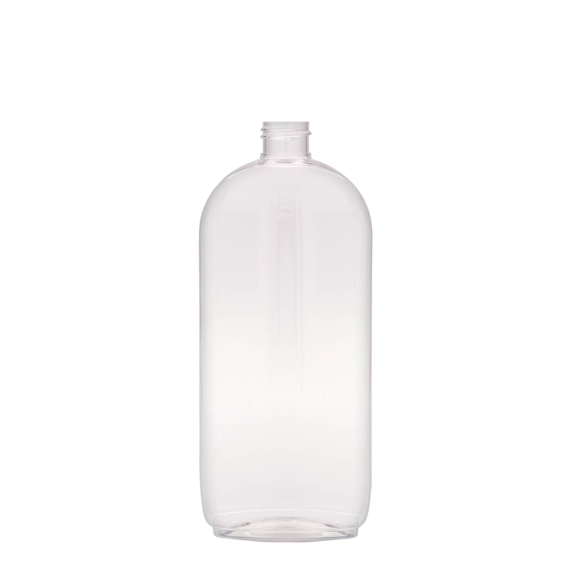 Bottiglia PET da 500 ml 'Iris', ovale, plastica, bocca: 24/410