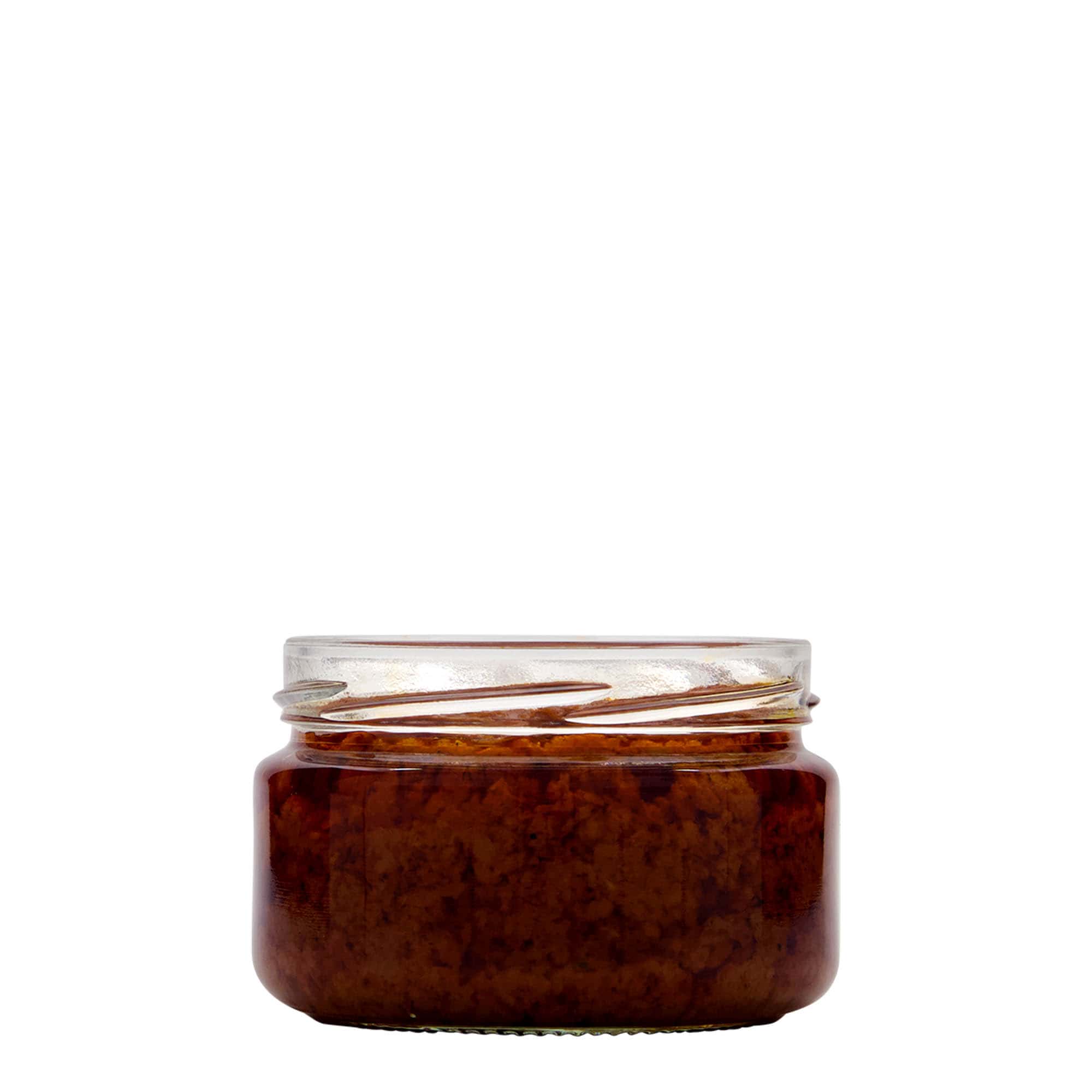 230 ml barattolo rotondo basso, bocca: Twist-Off (TO 82)