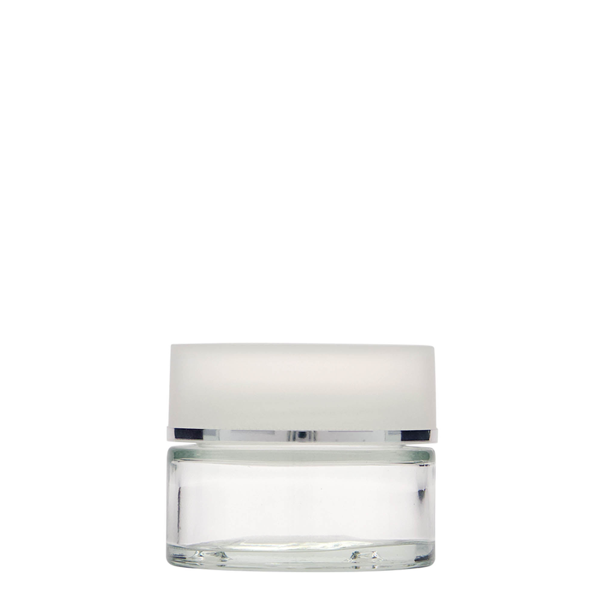 50 ml barattolo 'Clear Edition', vetro, bocca: chiusura a vite