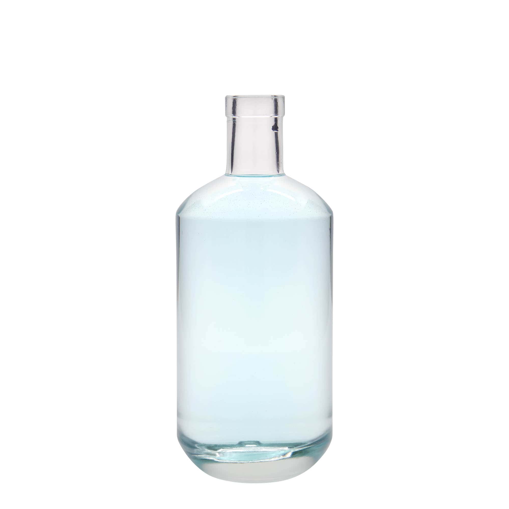 Bottiglia di vetro da 700 ml 'Vienna', bocca: tappo di sughero Bottiglia di vetro da 700 ml 'Vienna', bocca: tappo di sughero