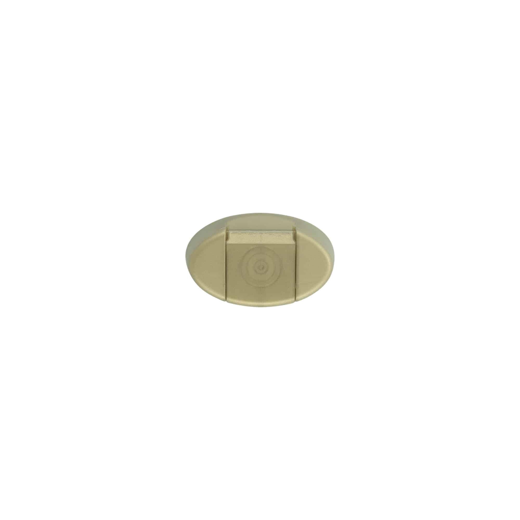 Chiusura a scatto con cerniera pieghevole, oro, per: bottiglia squeeze