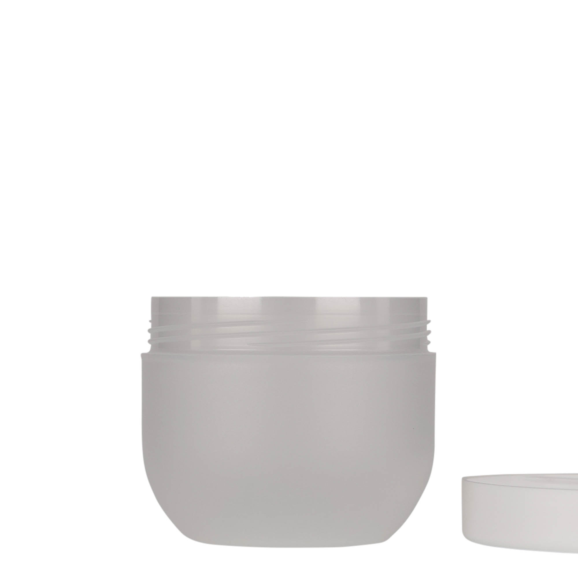 250 ml barattolo in plastica 'Magic', PP, naturale, bocca: chiusura a vite 250 ml barattolo in plastica 'Magic', PP, naturale, bocca: chiusura a vite