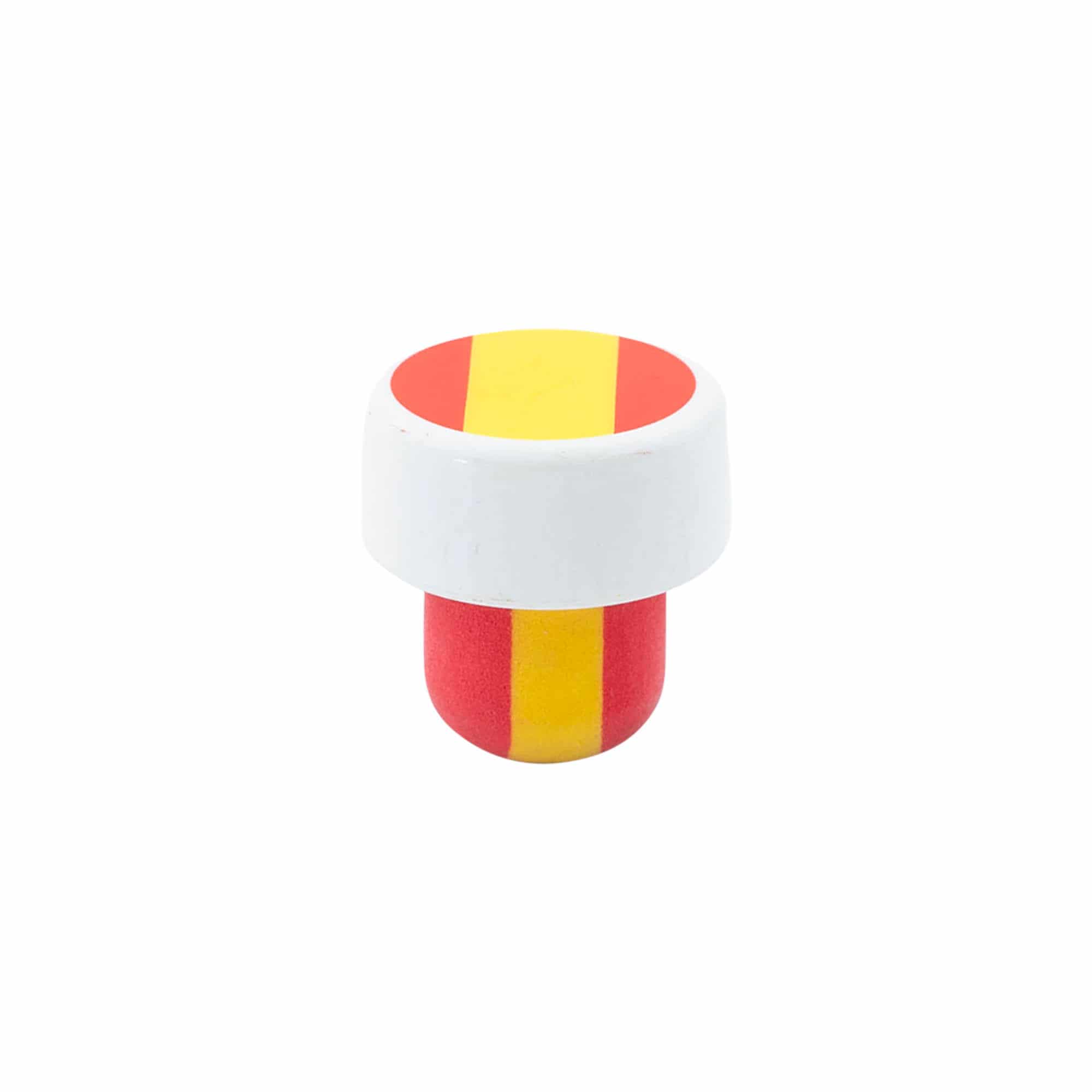 Tappo a vite 19 mm 'Spagna', plastica, multicolore, per bocca: sughero