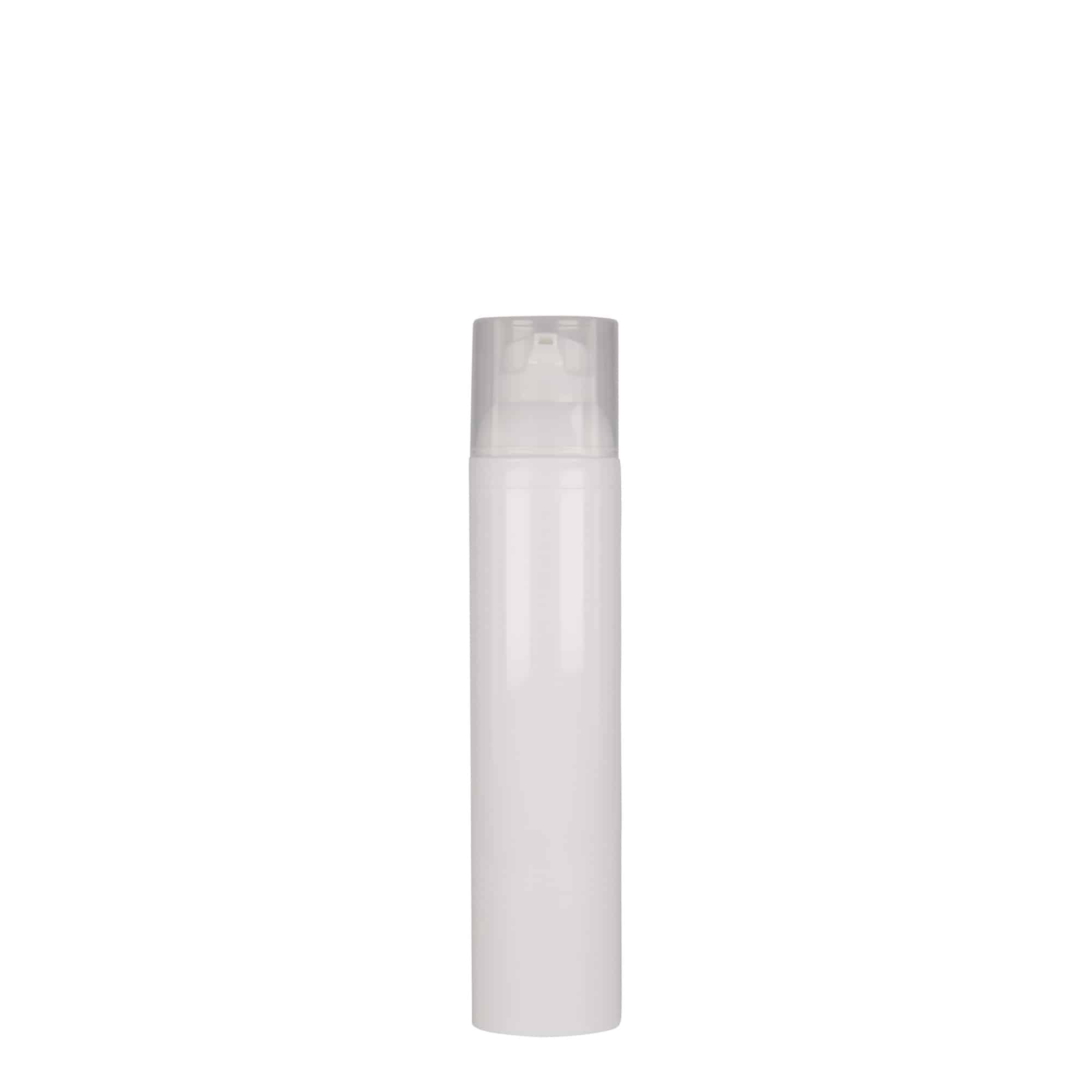 100 ml Flacone Airless 'Mezzo', plastica PP, bianco