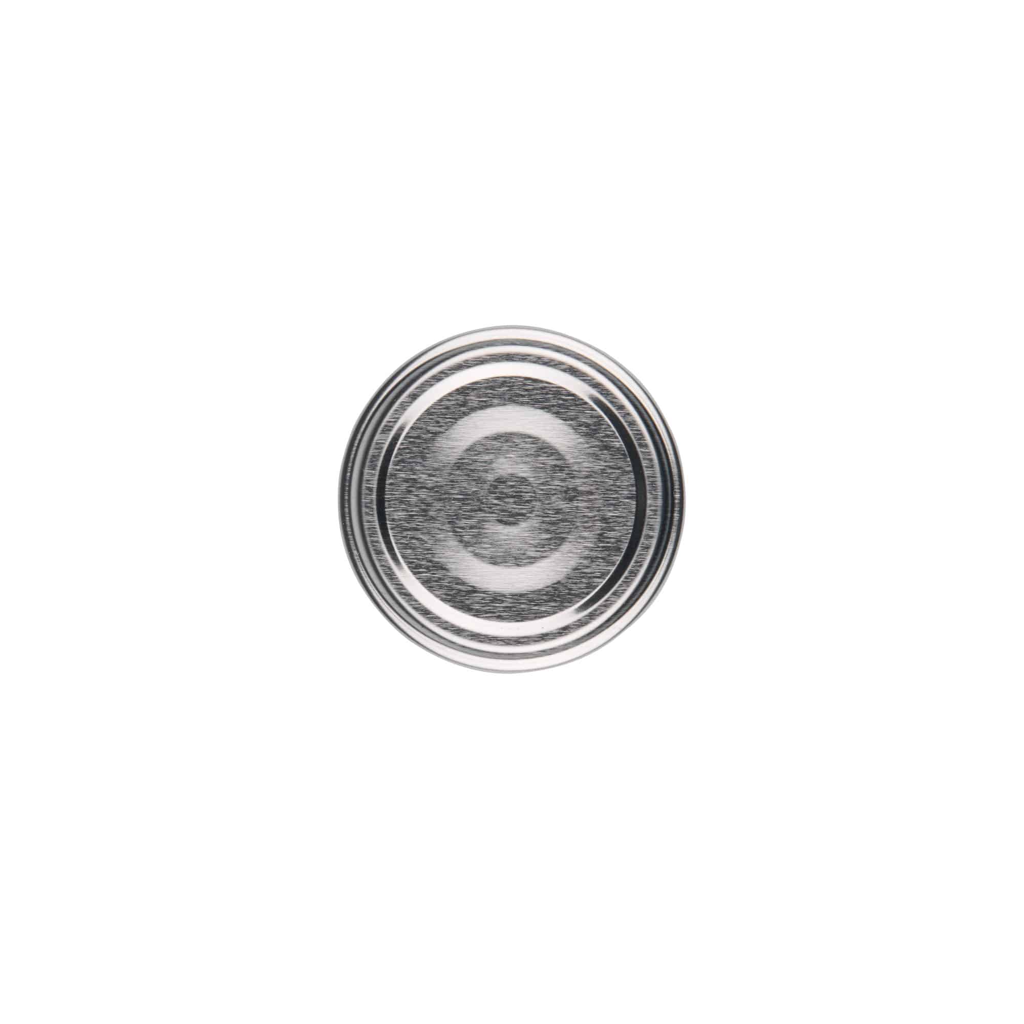 Tappo Twist-Off, banda stagnata, argento, per imboccatura: TO 48