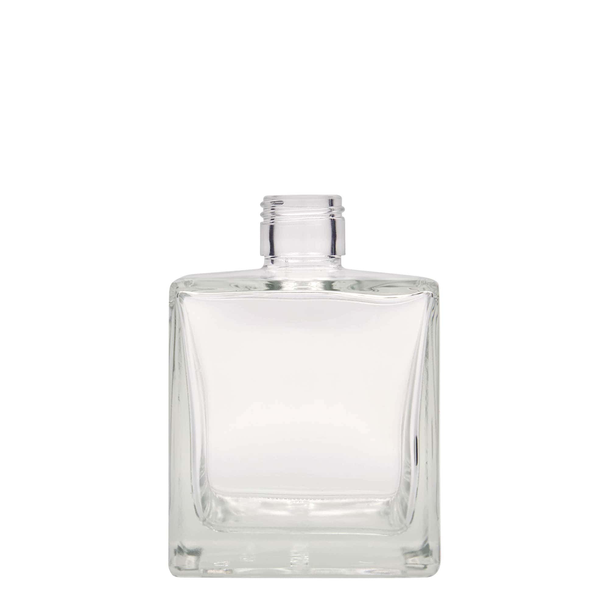 500 ml Bottiglia di vetro 'Cube', quadrata, imboccatura: PP 31,5 500 ml Bottiglia di vetro 'Cube', quadrata, imboccatura: PP 31,5