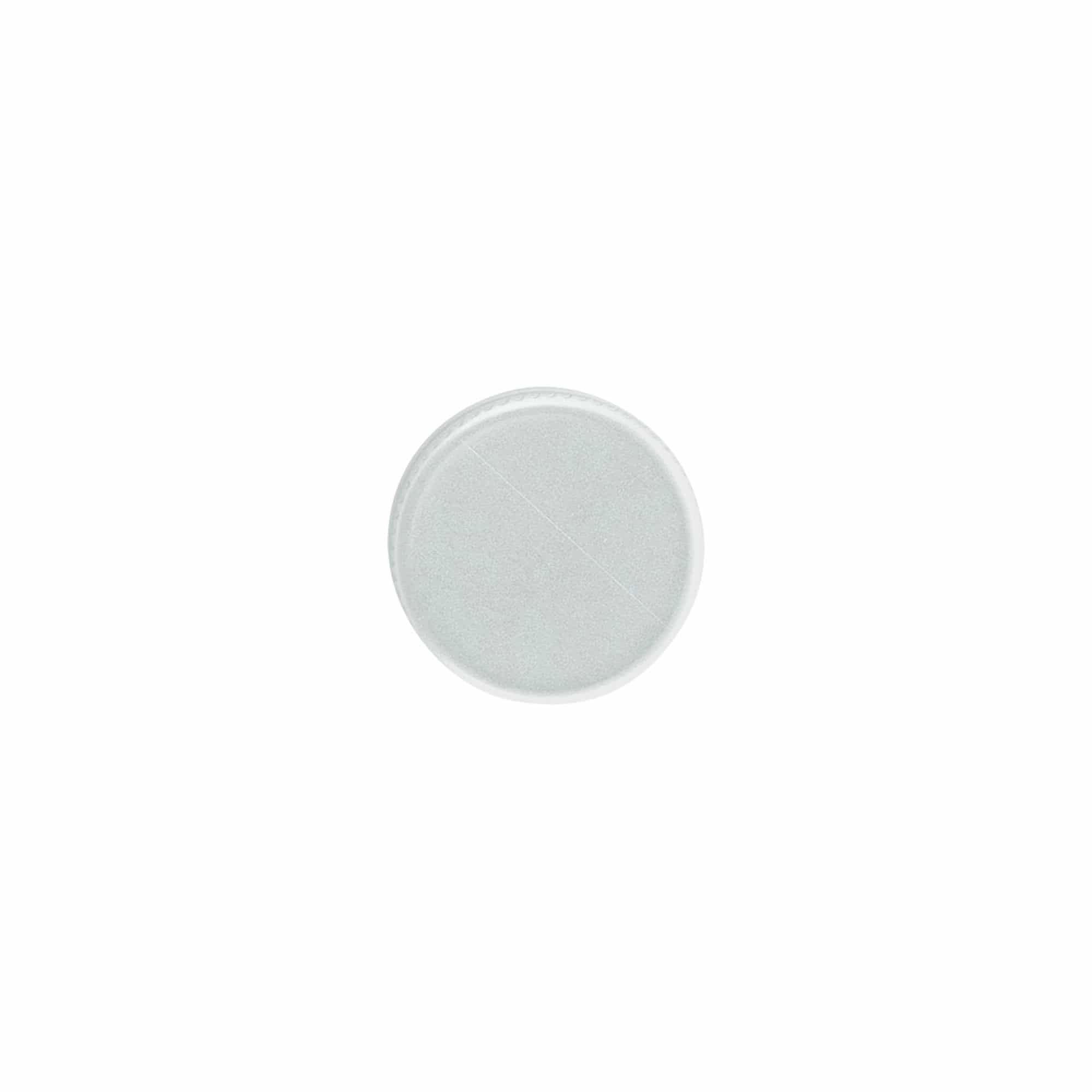 Tappo a vite, metallo, argento, per bocca: PP 24