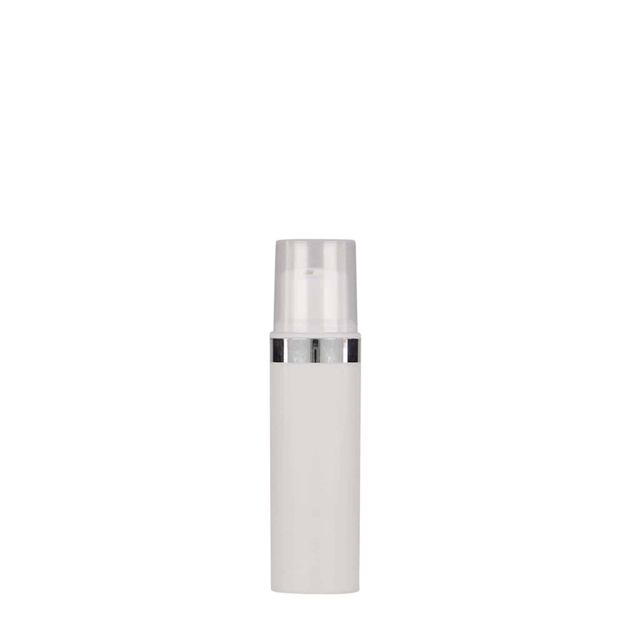 Dispenser Airless da 10 ml 'Nano', plastica PP, bianco