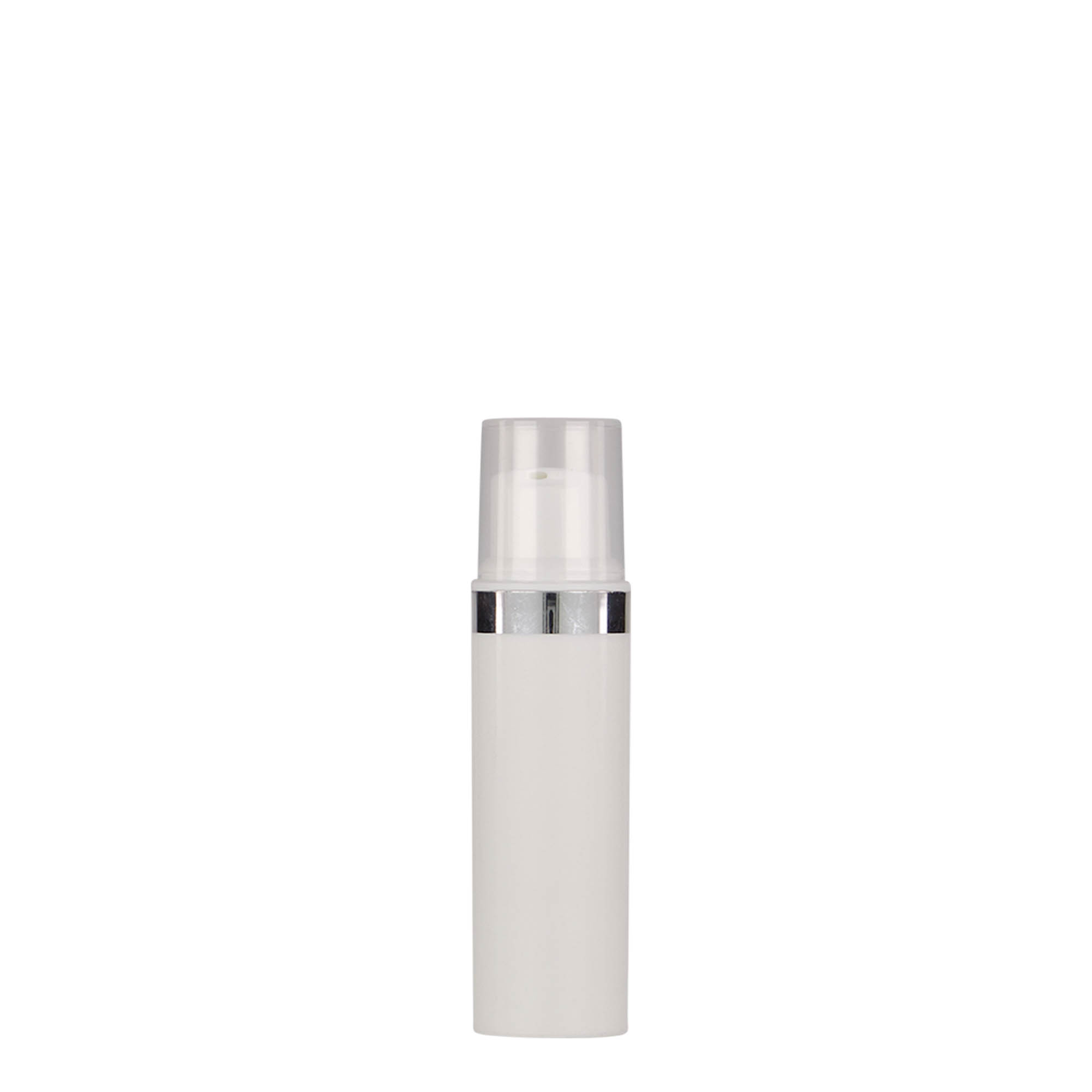 Dispenser Airless da 10 ml 'Nano', plastica PP, bianco Dispenser Airless da 10 ml 'Nano', plastica PP, bianco