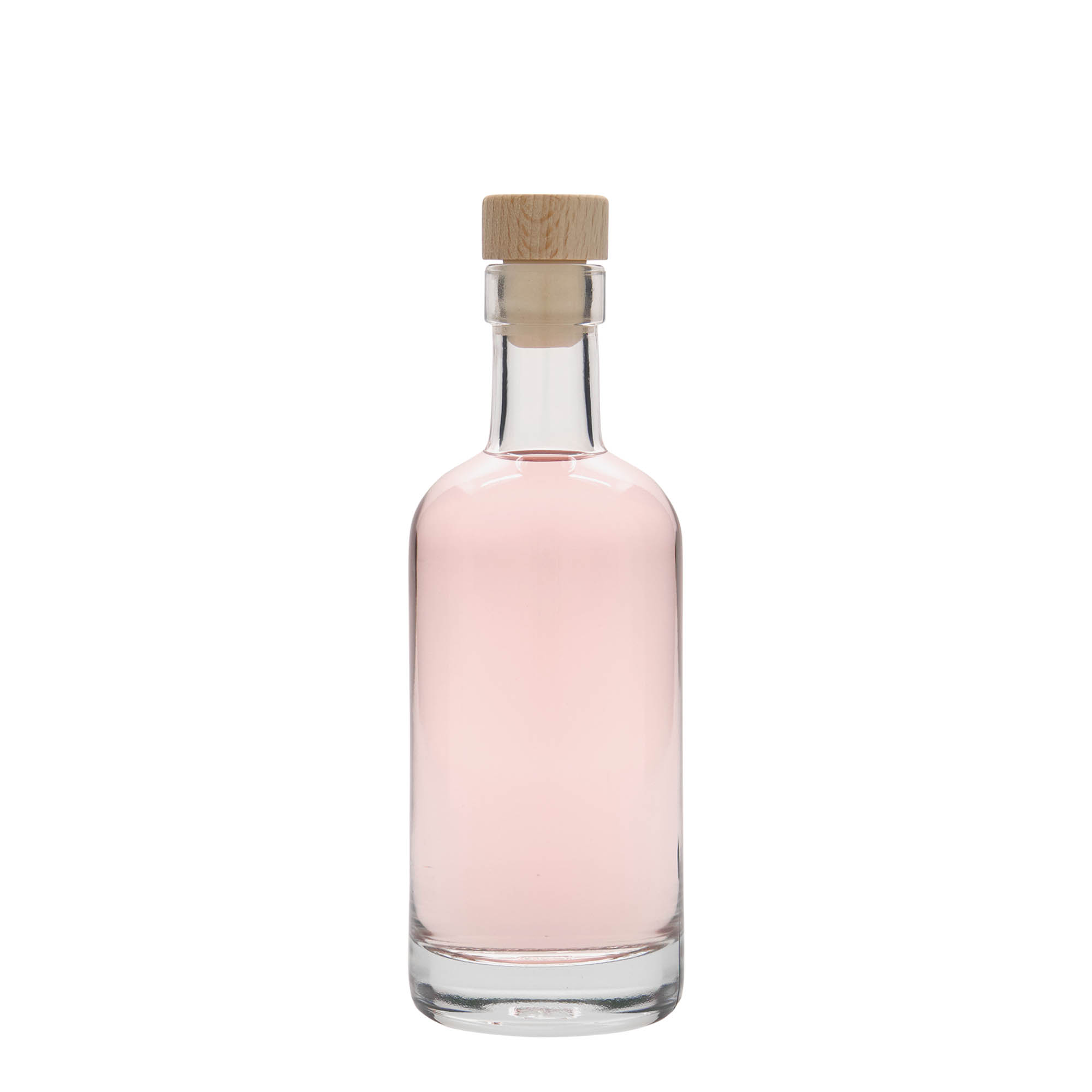 Bottiglia di vetro da 250 ml 'Linea Uno', bocca: sughero Bottiglia di vetro da 250 ml 'Linea Uno', bocca: sughero