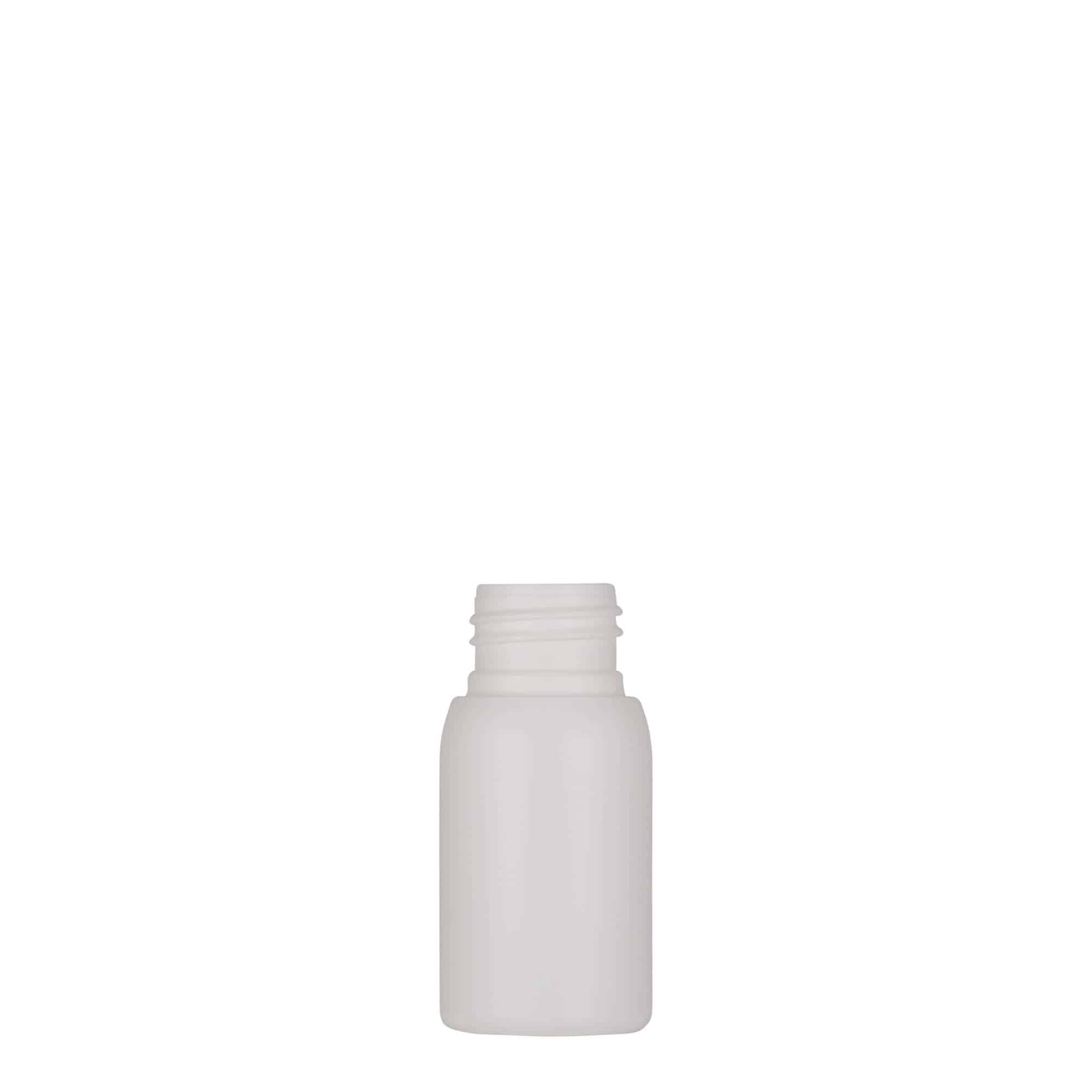 30 ml bottiglia in plastica 'Tuffy', HDPE, bianca, bocca: 24/410 30 ml bottiglia in plastica 'Tuffy', HDPE, bianca, bocca: 24/410