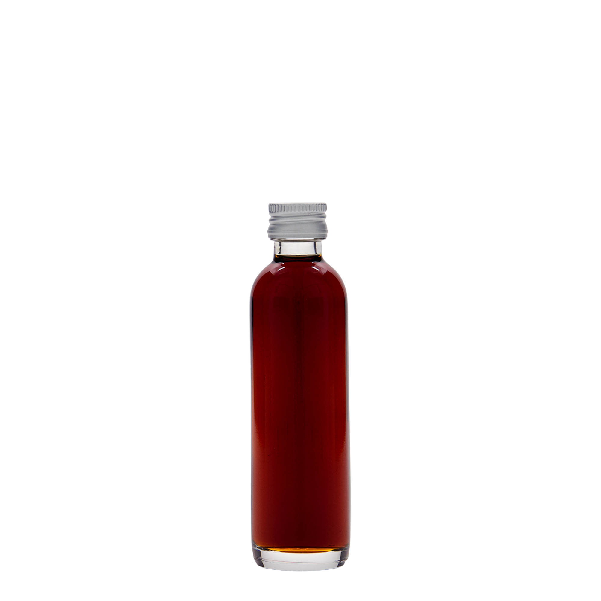 40 ml bottiglia a fiasco, vetro, bocca: PP 18 40 ml bottiglia a fiasco, vetro, bocca: PP 18
