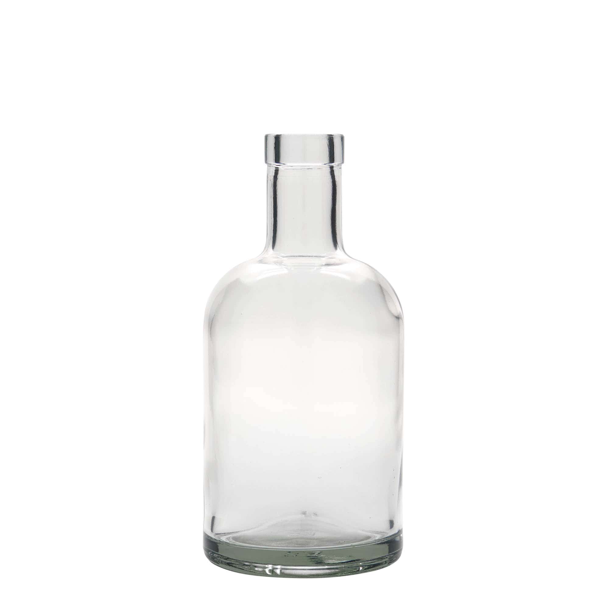 Bottiglia di vetro da 500 ml 'Claus', bocca: tappo di sughero Bottiglia di vetro da 500 ml 'Claus', bocca: tappo di sughero