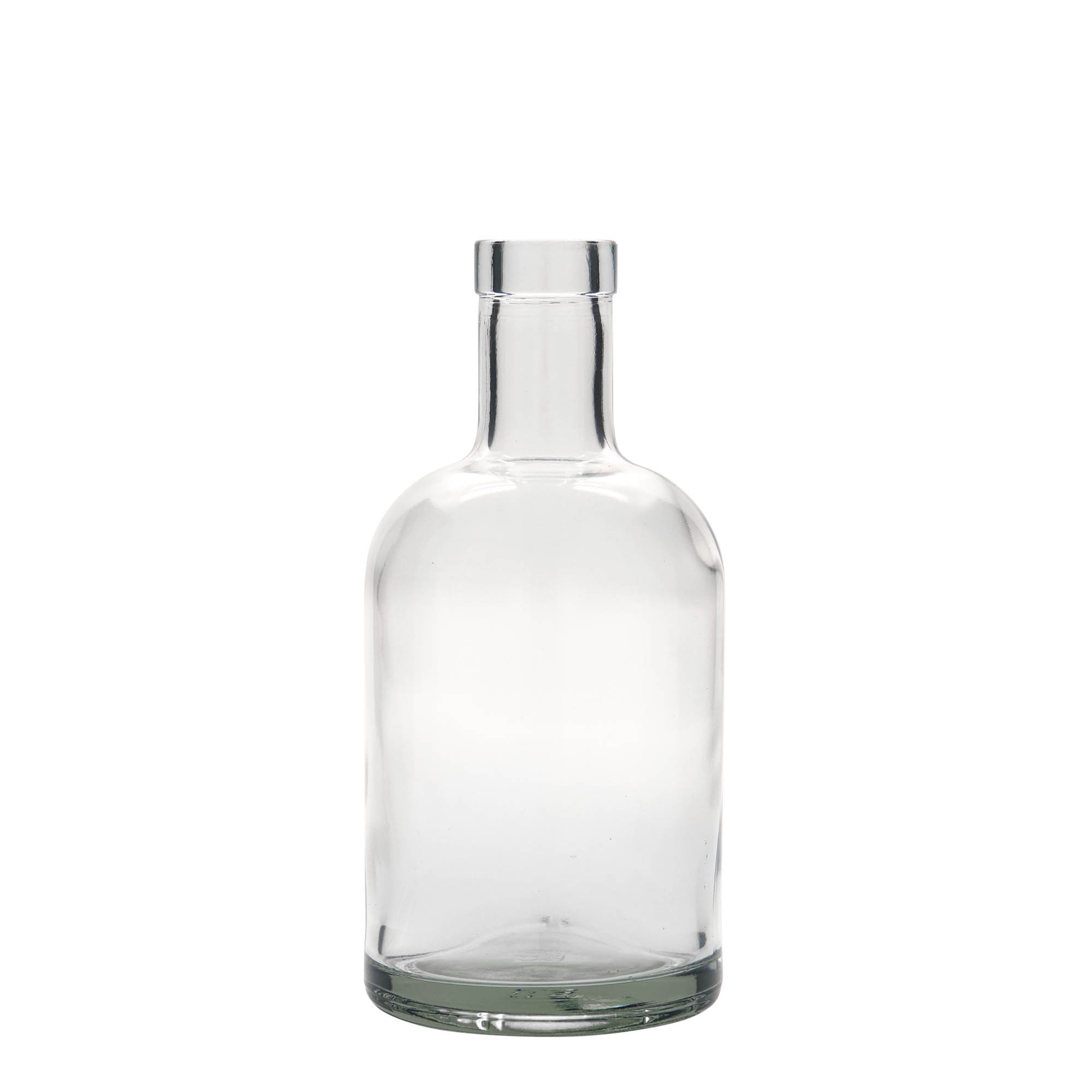 Bottiglia di vetro da 500 ml 'Claus', bocca: tappo di sughero Bottiglia di vetro da 500 ml 'Claus', bocca: tappo di sughero