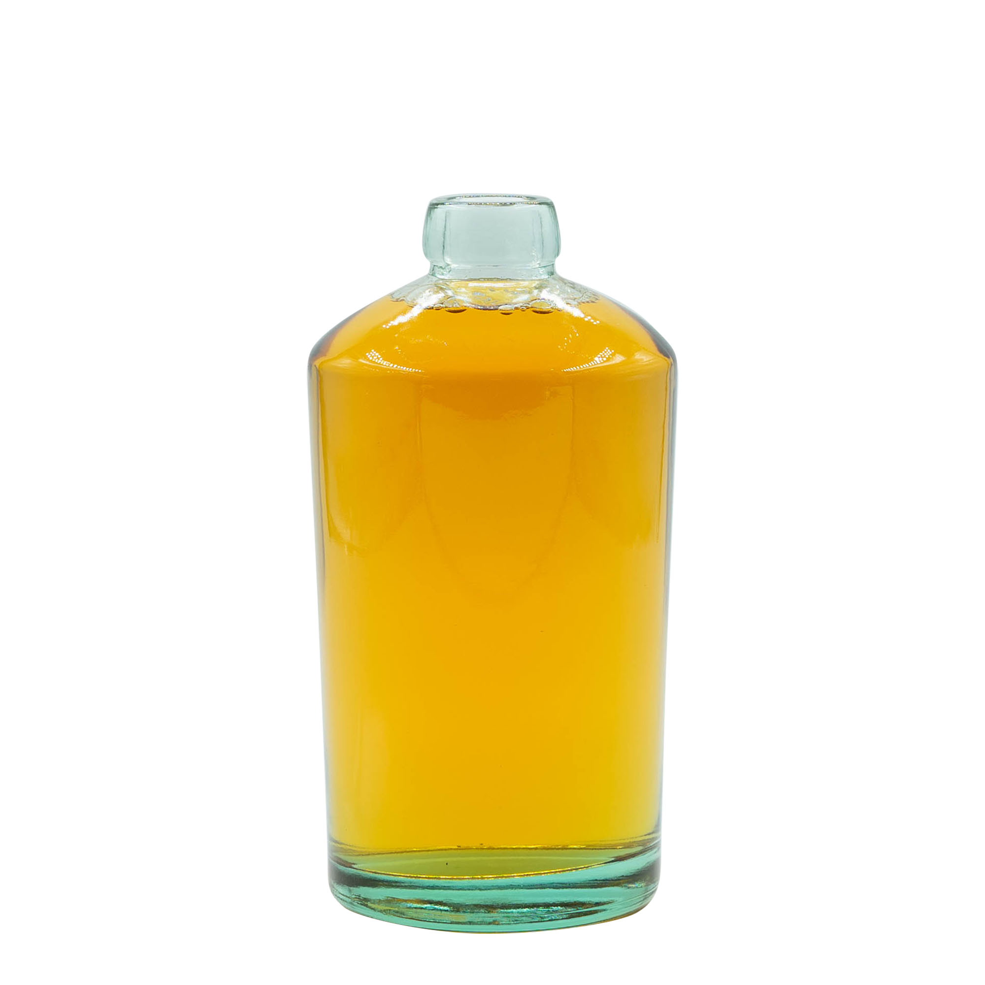 Bottiglia di vetro da 700 ml 'Barrel', bocca: sughero