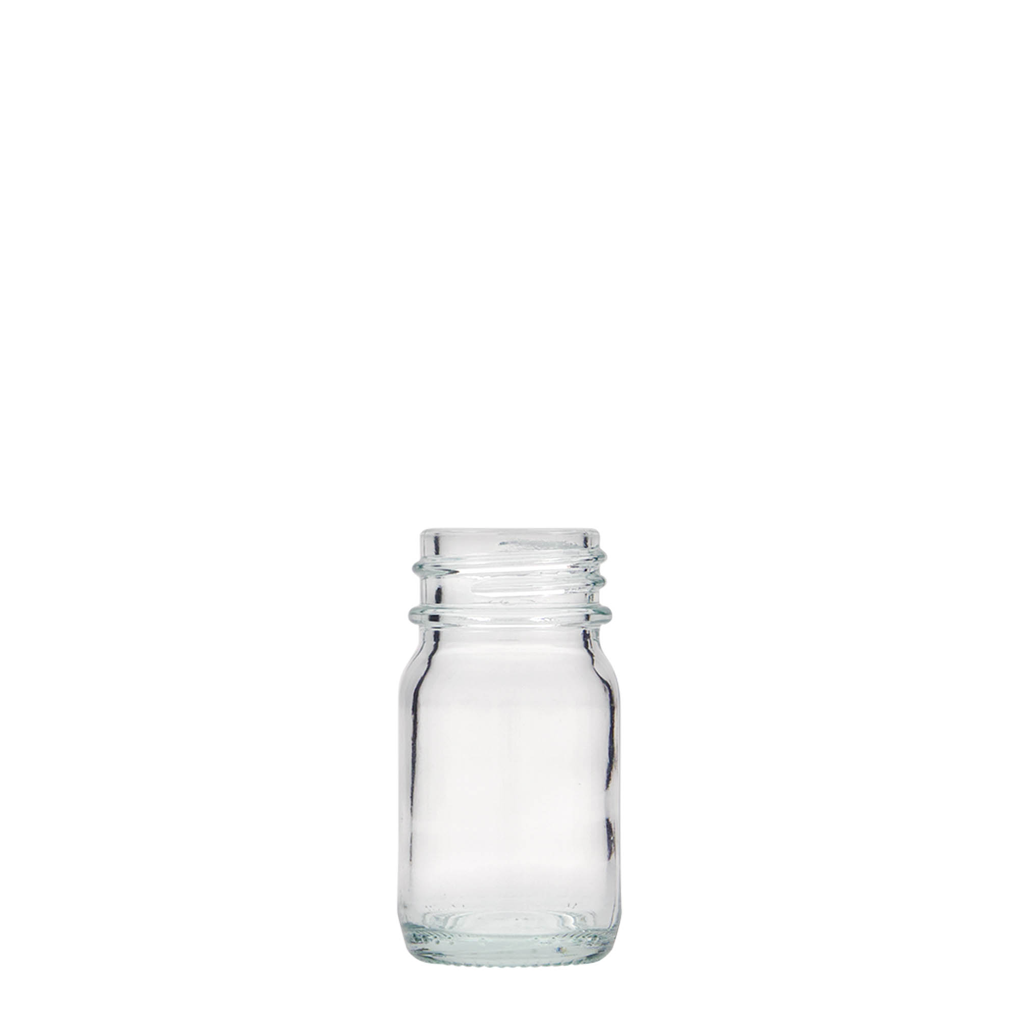 30 ml Vetro a bocca larga, bocca: DIN 32