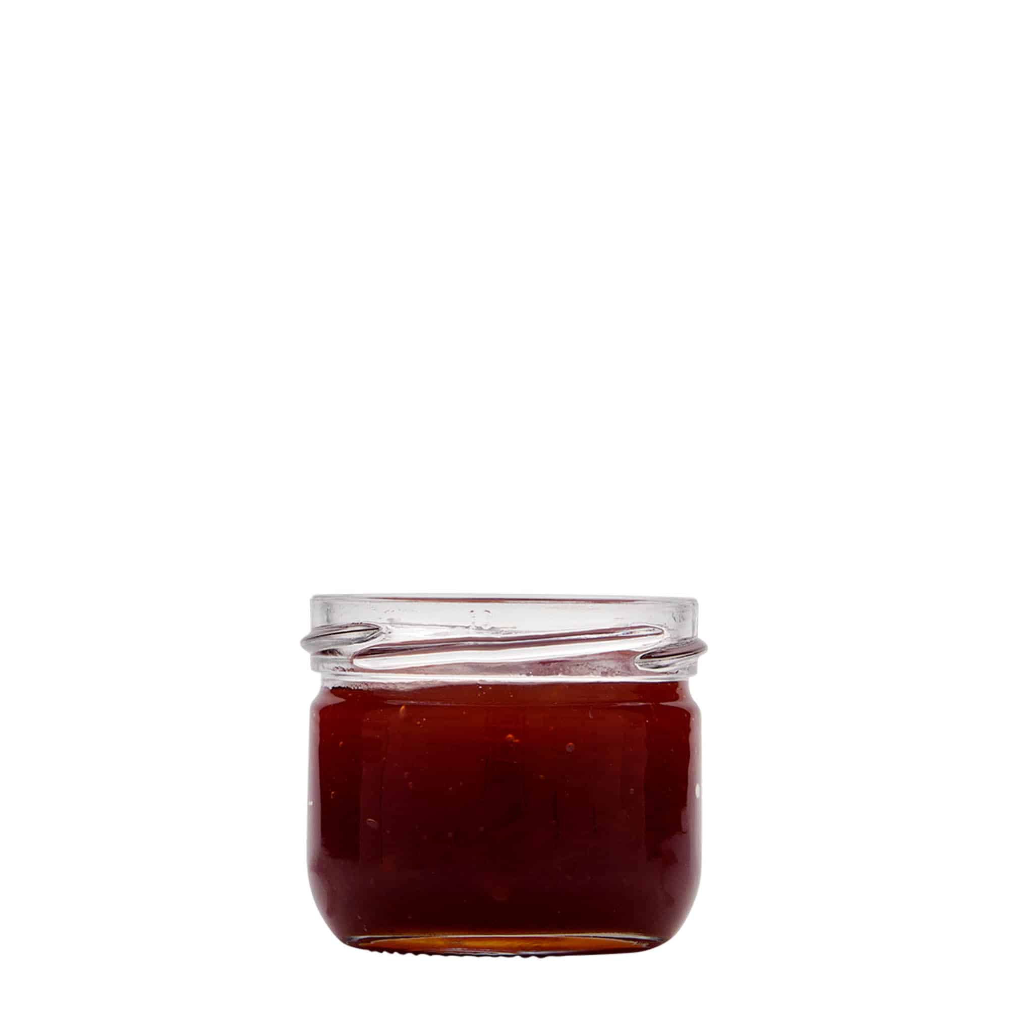 120 ml Vasetto cilindrico, vetro, imboccatura: Twist-Off (TO 66)