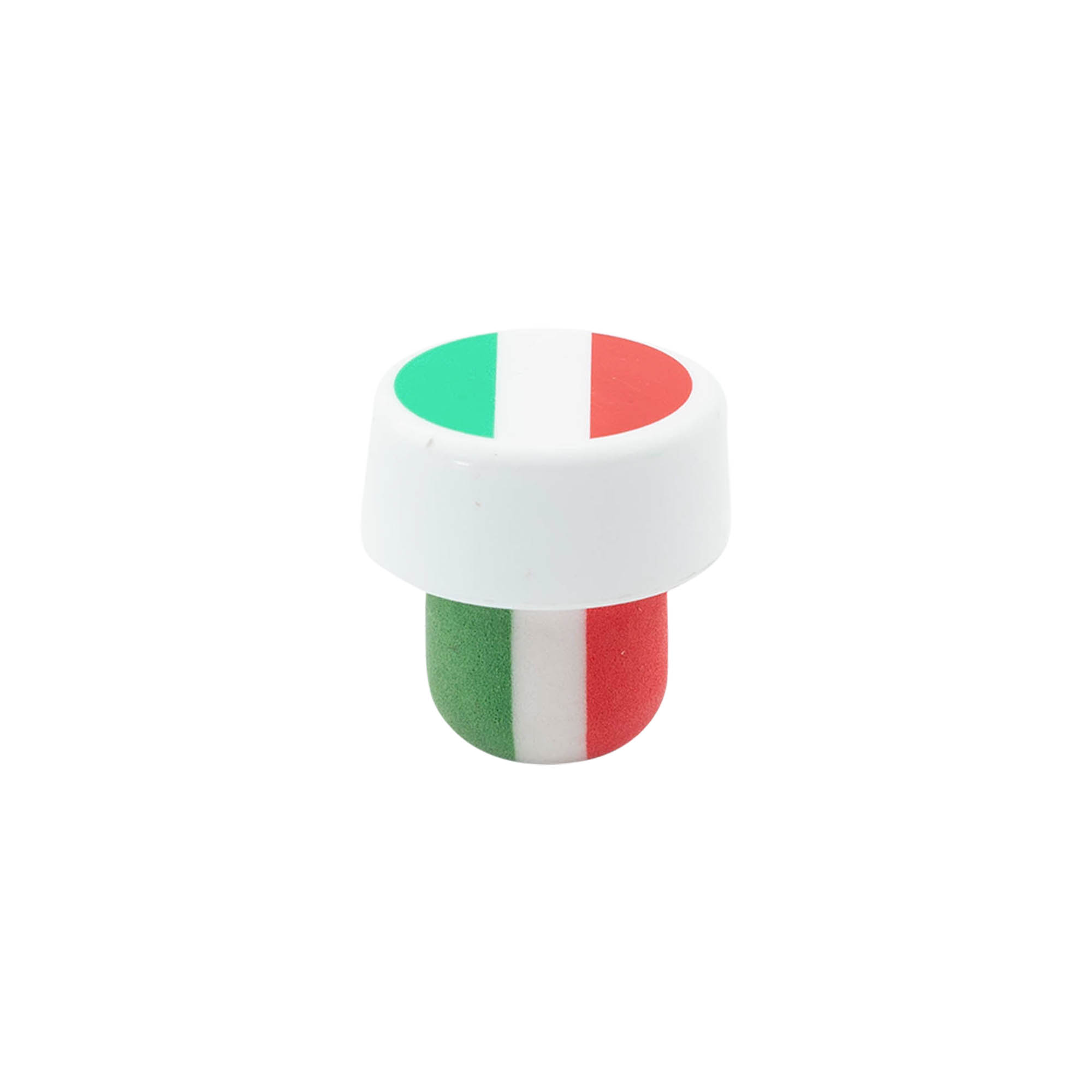 Tappi a vite 19 mm 'Italia', plastica, multicolore, per bocca: sughero Tappi a vite 19 mm 'Italia', plastica, multicolore, per bocca: sughero