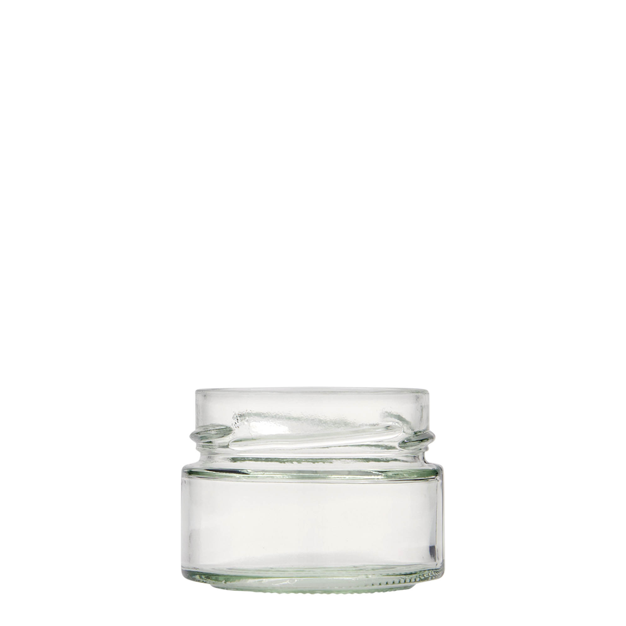 130 ml Vetro rotondo 'Aurora', bocca: Deep-Twist-Off (DTO 66) 130 ml Vetro rotondo 'Aurora', bocca: Deep-Twist-Off (DTO 66)