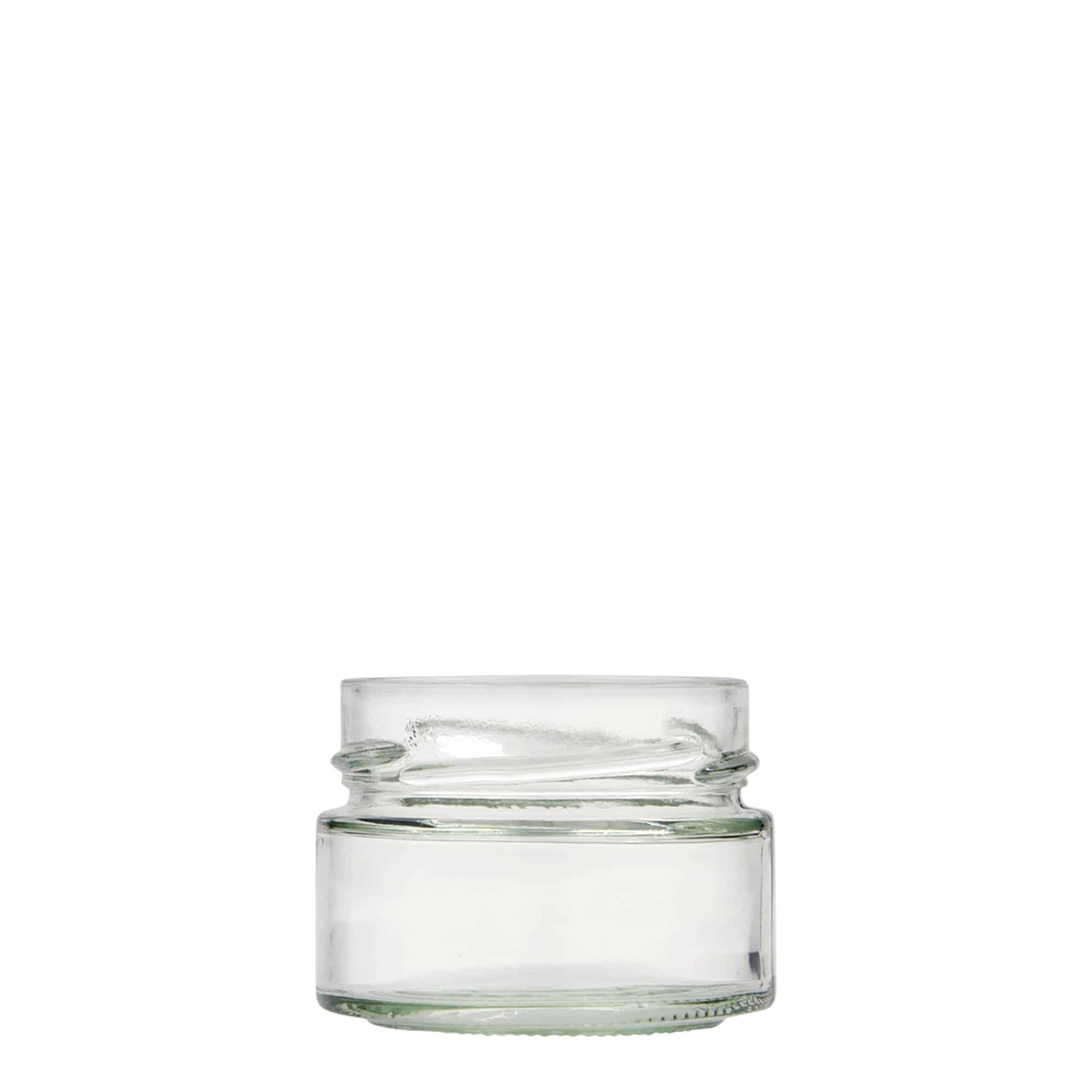 130 ml Vetro rotondo 'Aurora', bocca: Deep-Twist-Off (DTO 66)