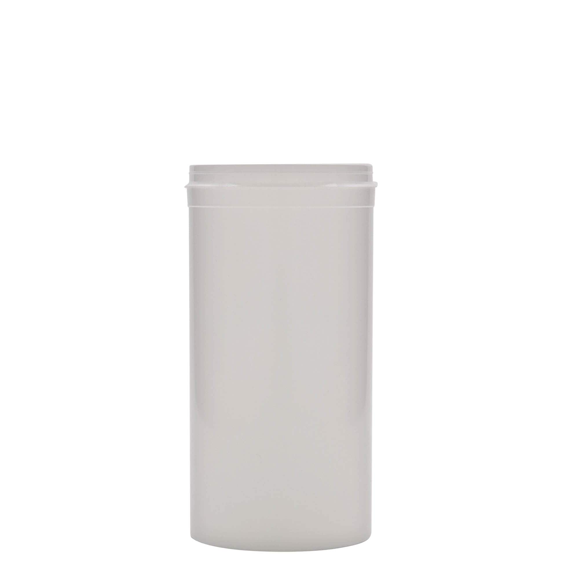 Bottiglia dosatrice da 655 ml 'Securibox', plastica PP, bianca, bocca: chiusura a vite